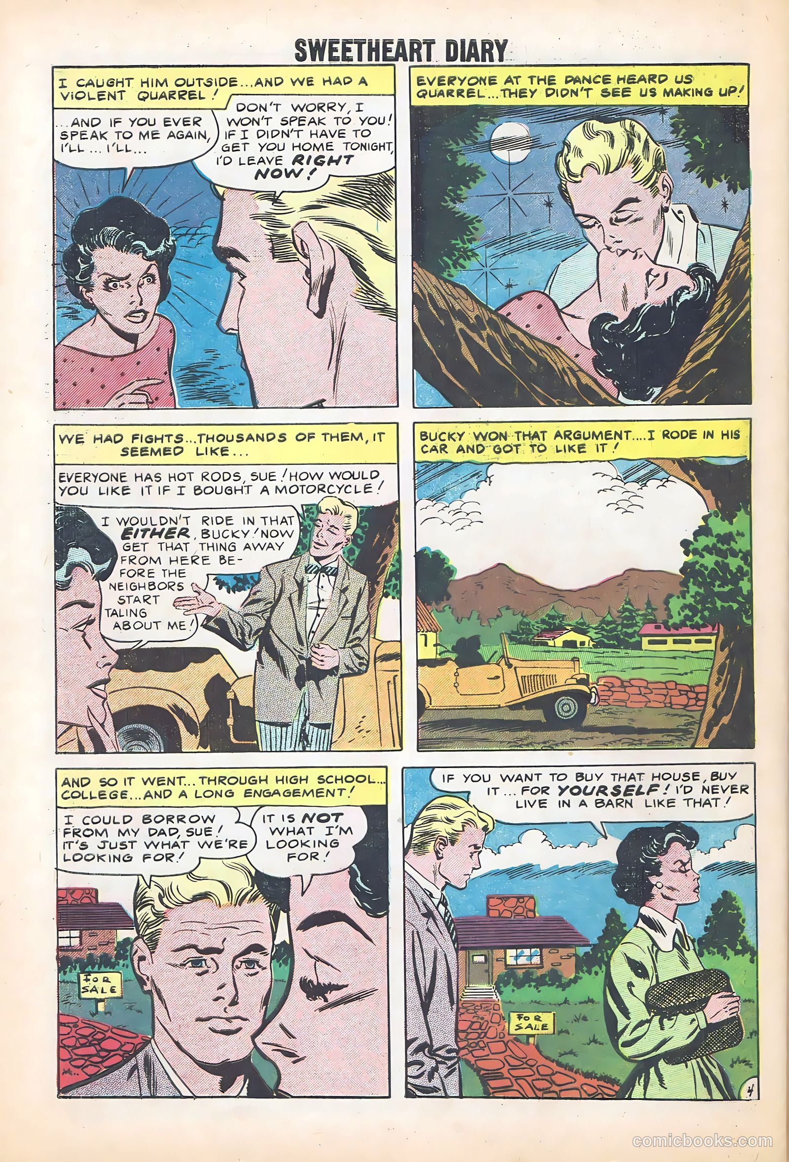 Sweetheart Diary #50 (1960) — page 32 of 36