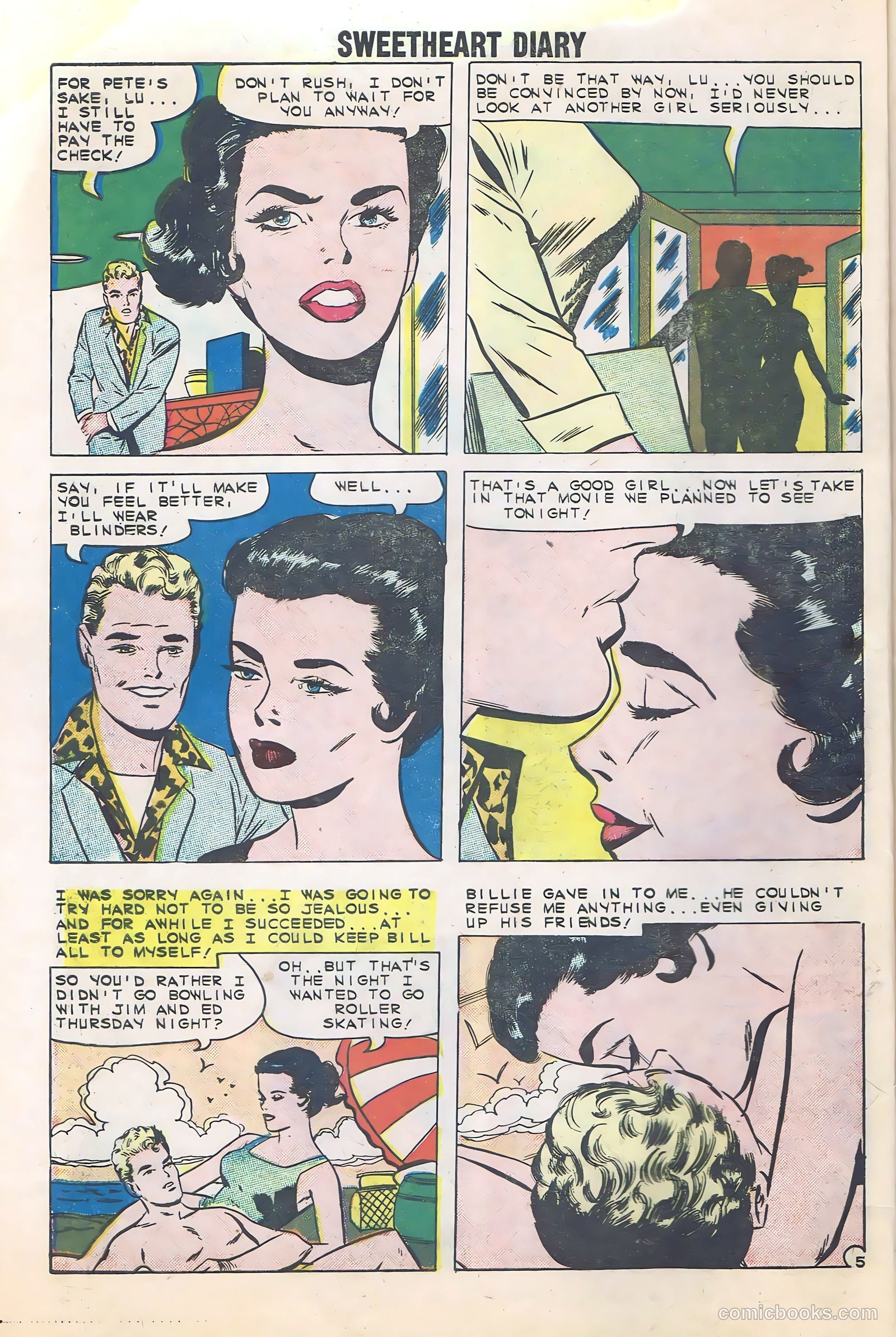 Sweetheart Diary #52 (1960) — page 8 of 36