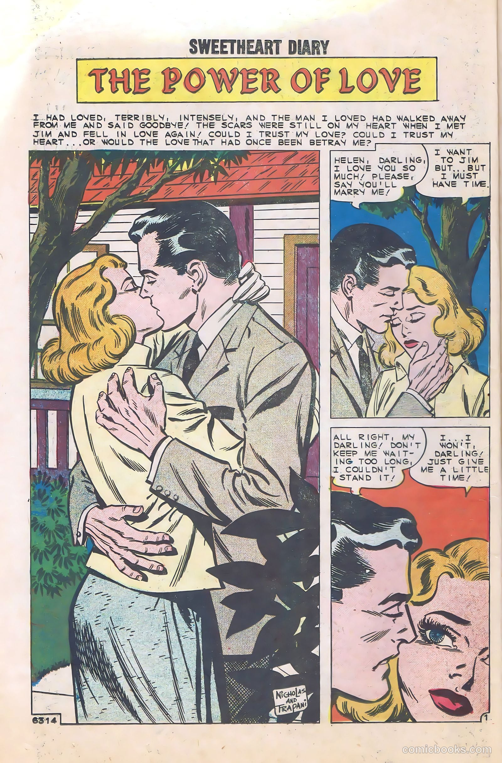 Sweetheart Diary #52 (1960) — page 14 of 36