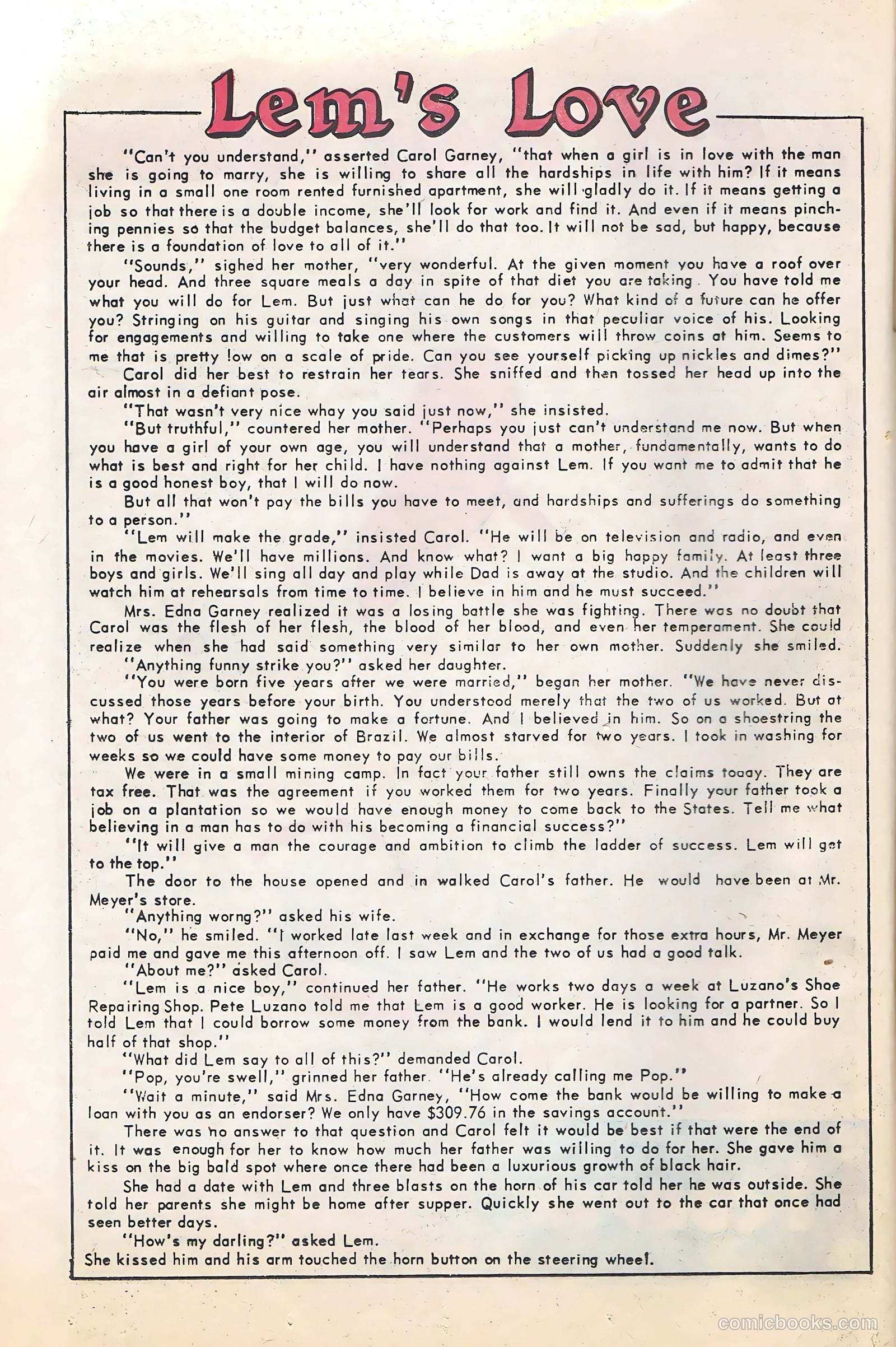 Sweetheart Diary #52 (1960) — page 24 of 36