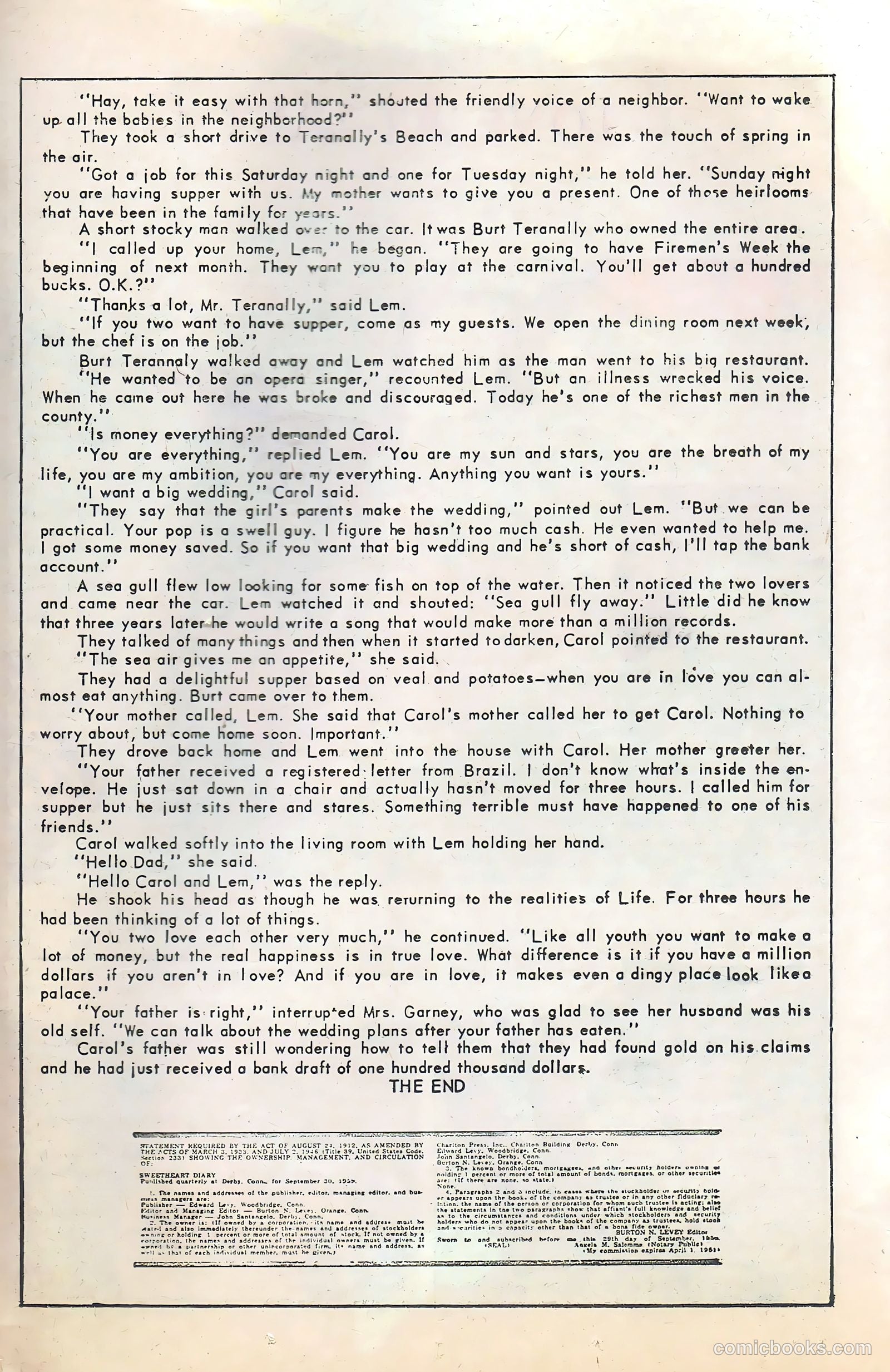 Sweetheart Diary #52 (1960) — page 25 of 36