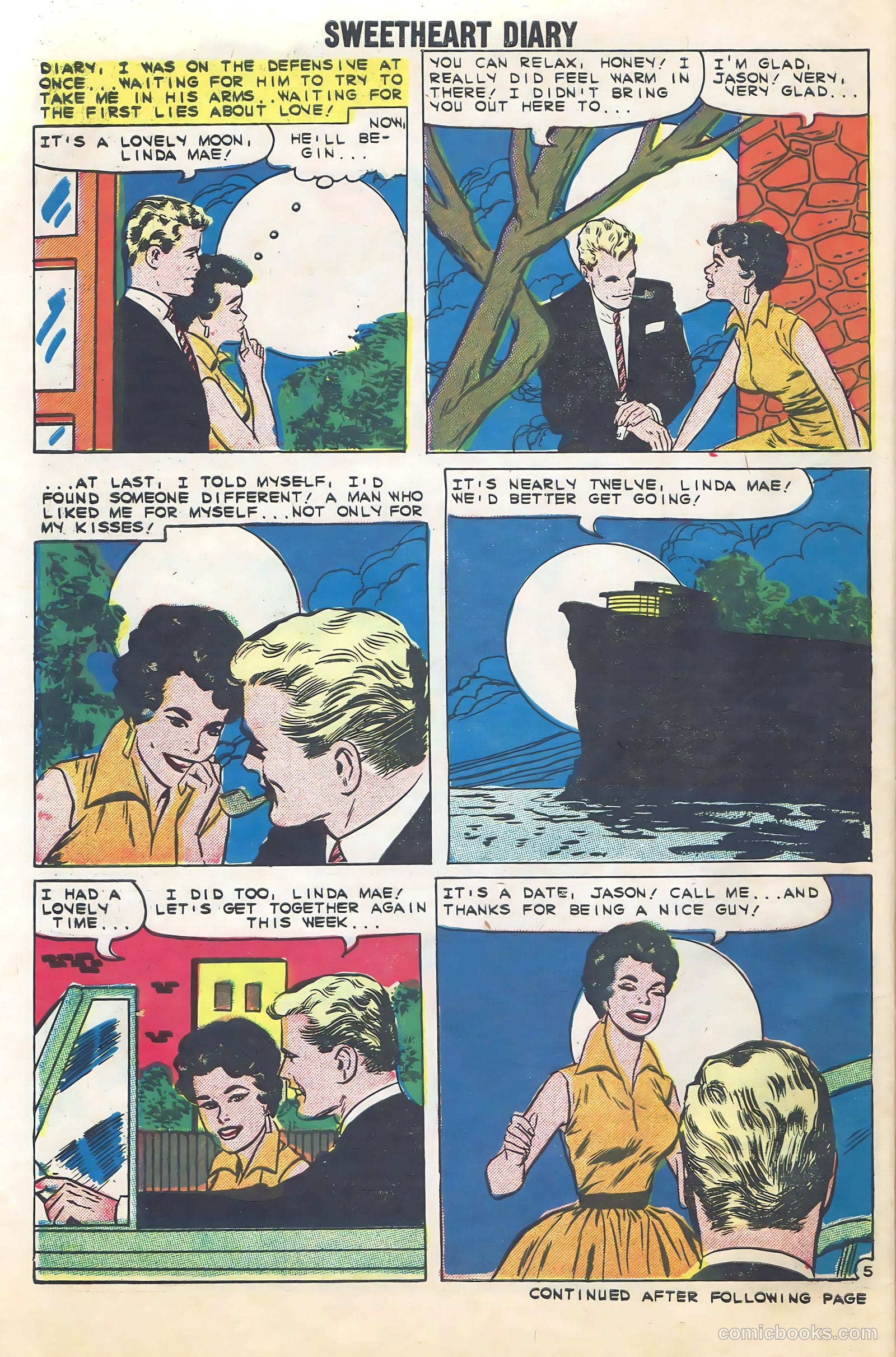 Sweetheart Diary #52 (1960) — page 30 of 36