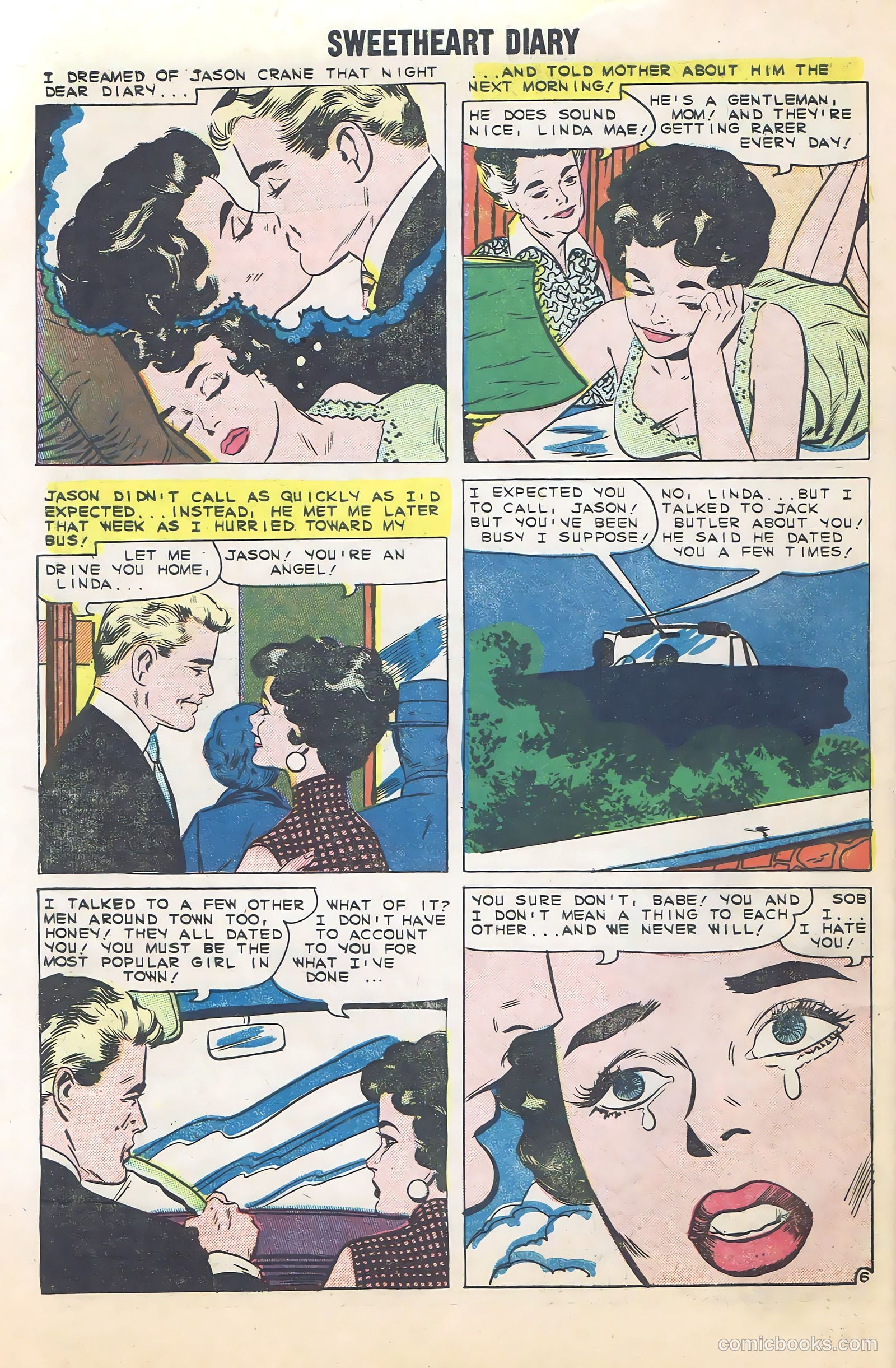 Sweetheart Diary #52 (1960) — page 32 of 36