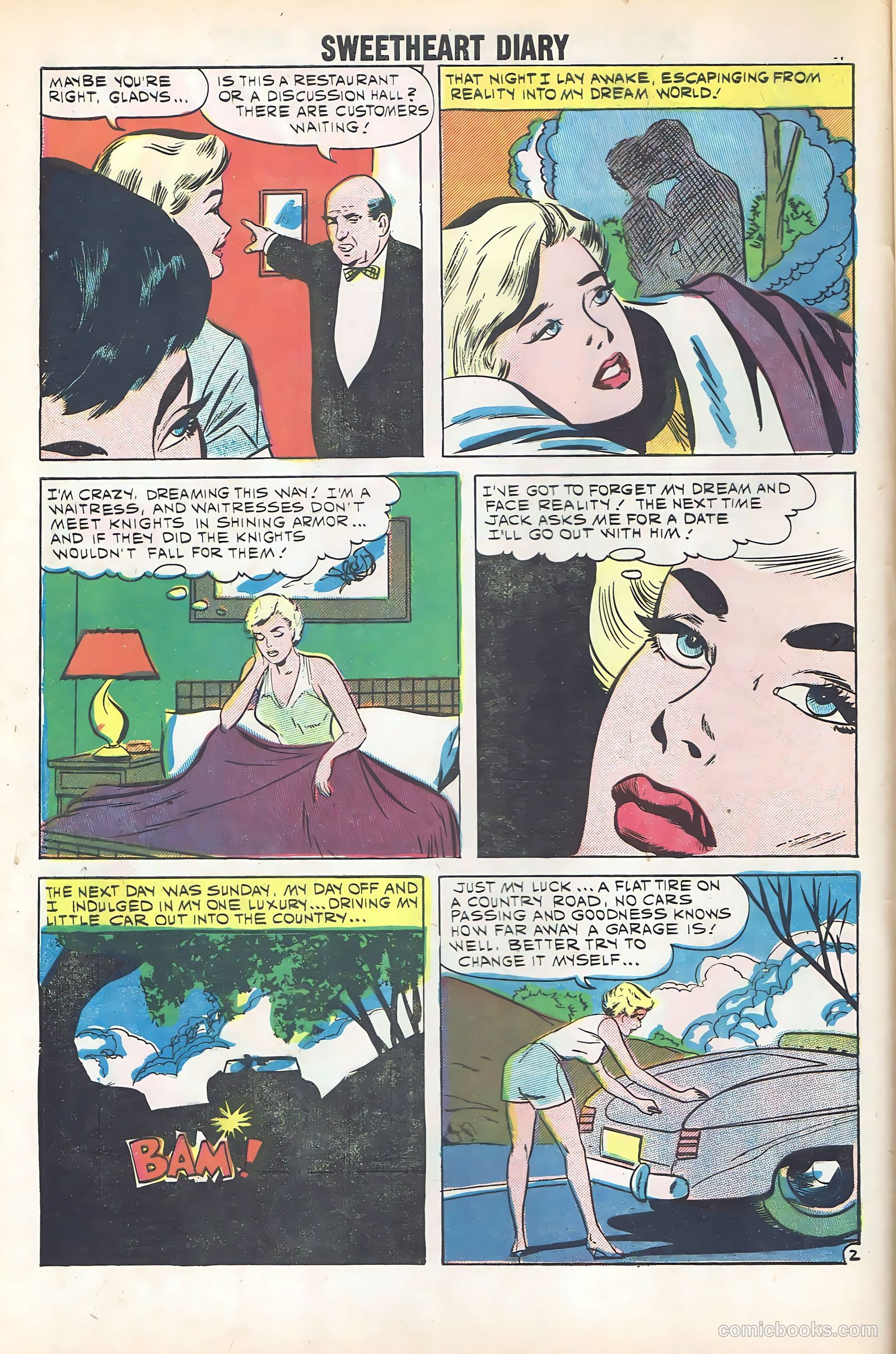 Sweetheart Diary #53 (1960) — page 4 of 36
