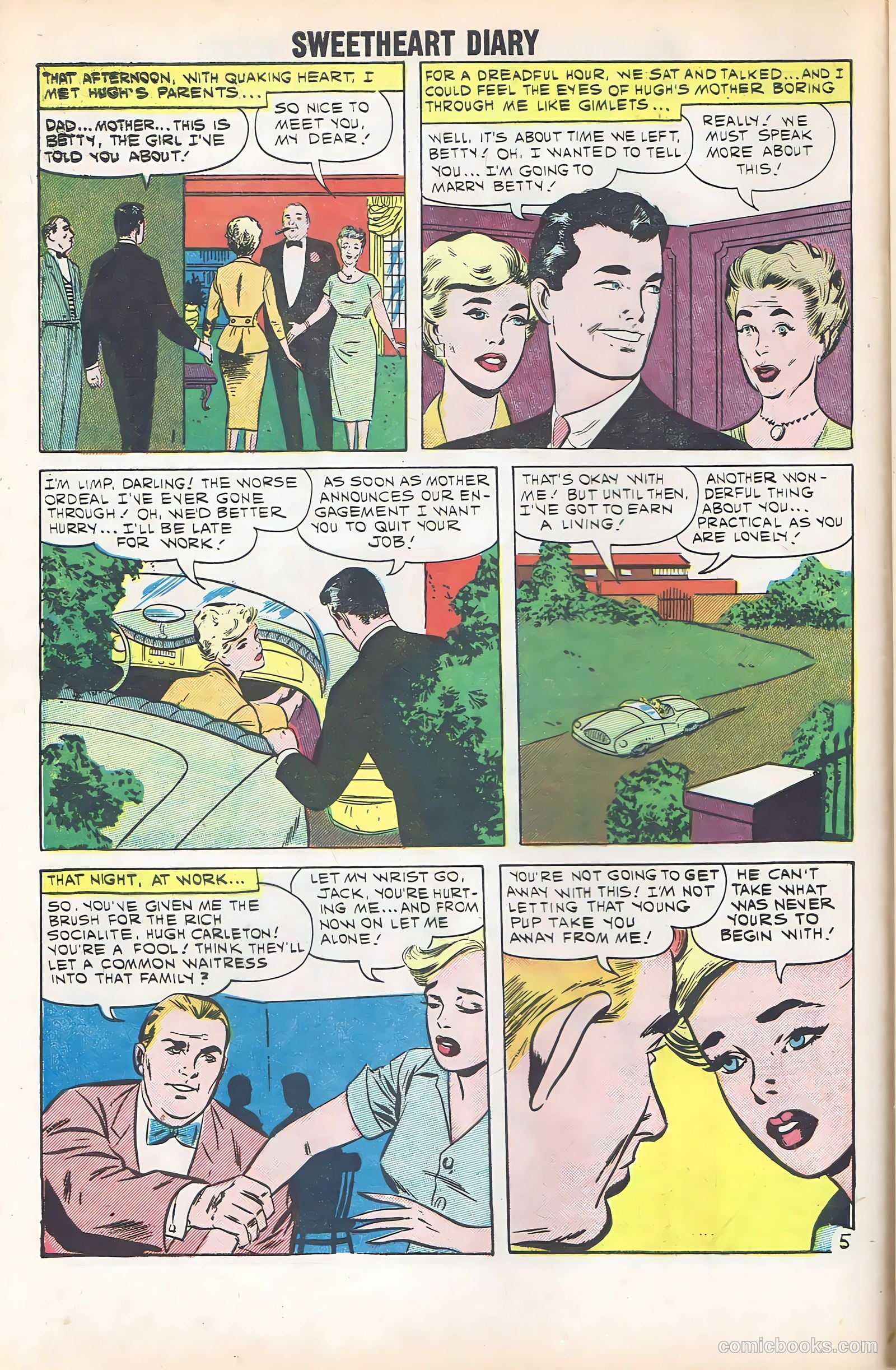 Sweetheart Diary #53 (1960) — page 8 of 36