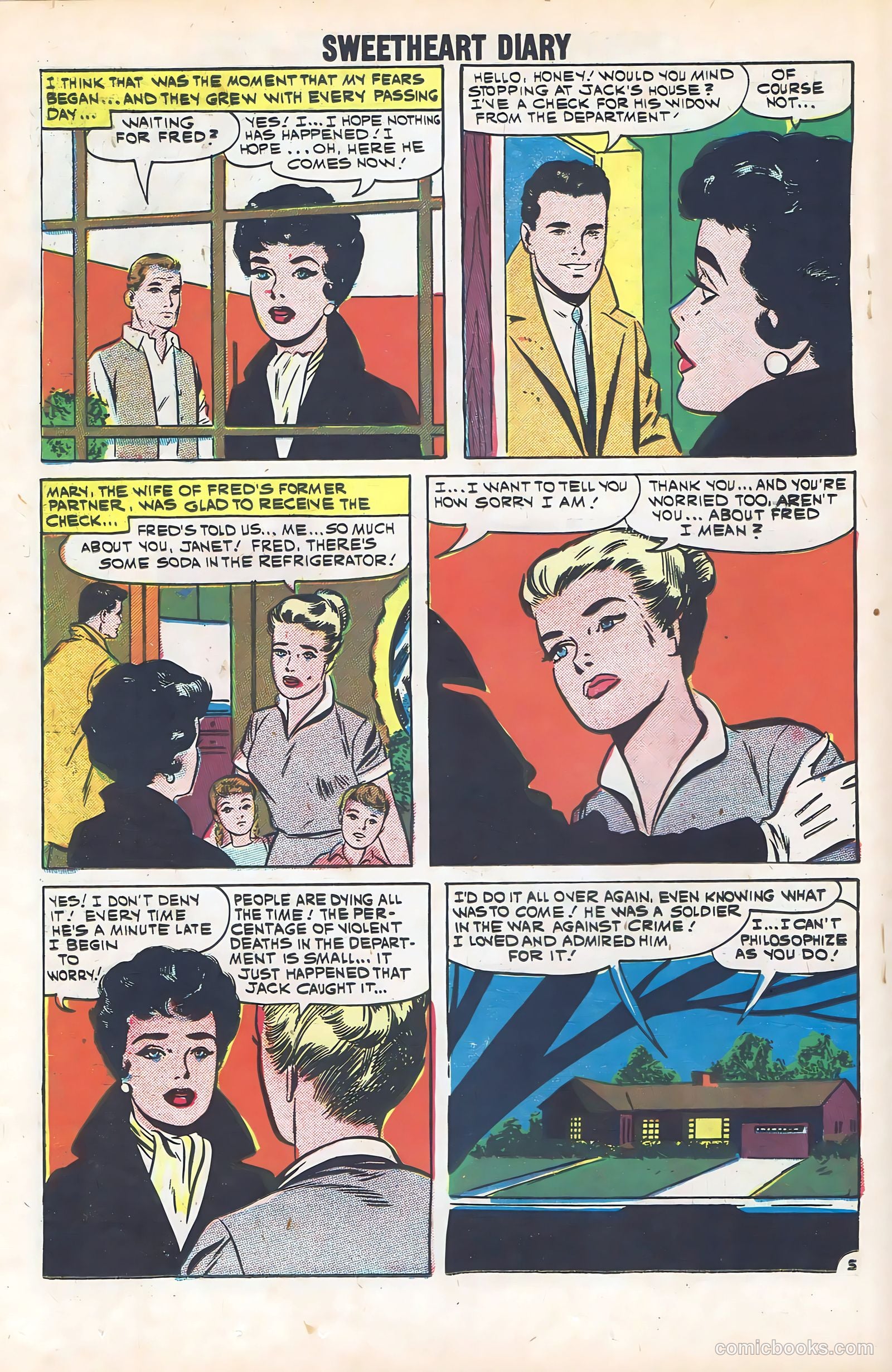 Sweetheart Diary #53 (1960) — page 18 of 36