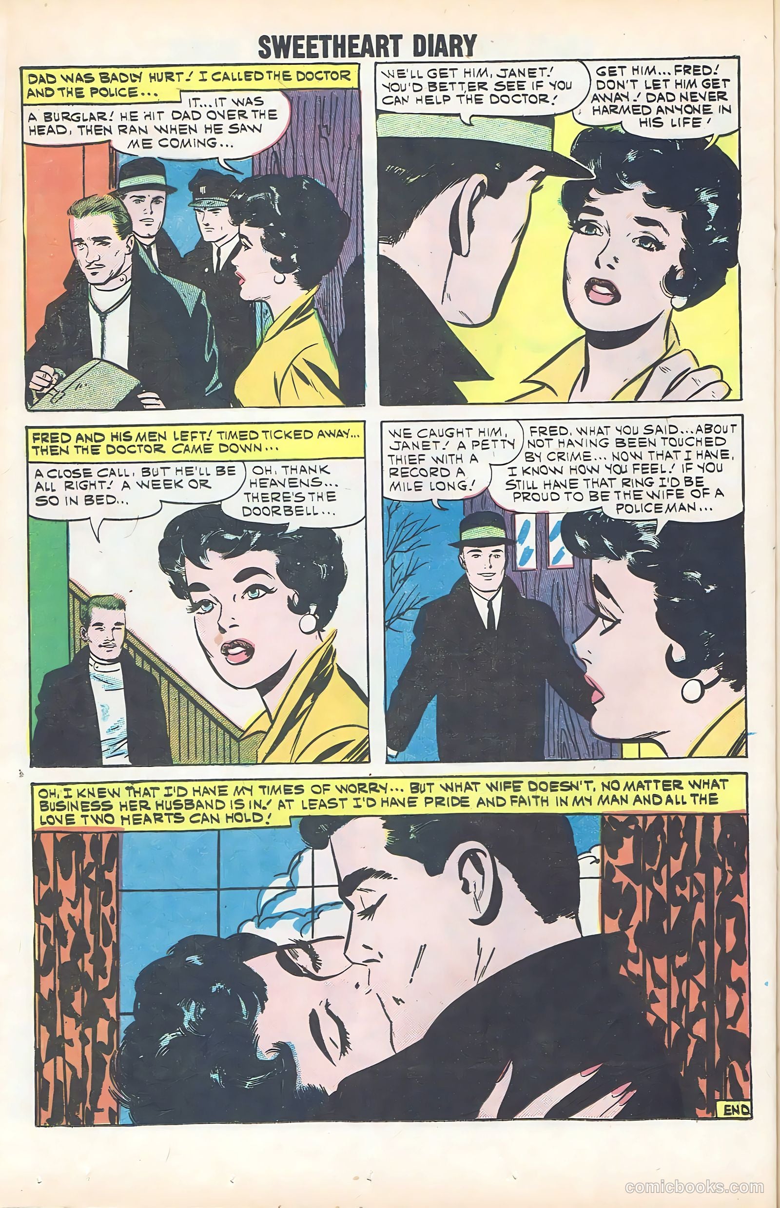 Sweetheart Diary #53 (1960) — page 20 of 36