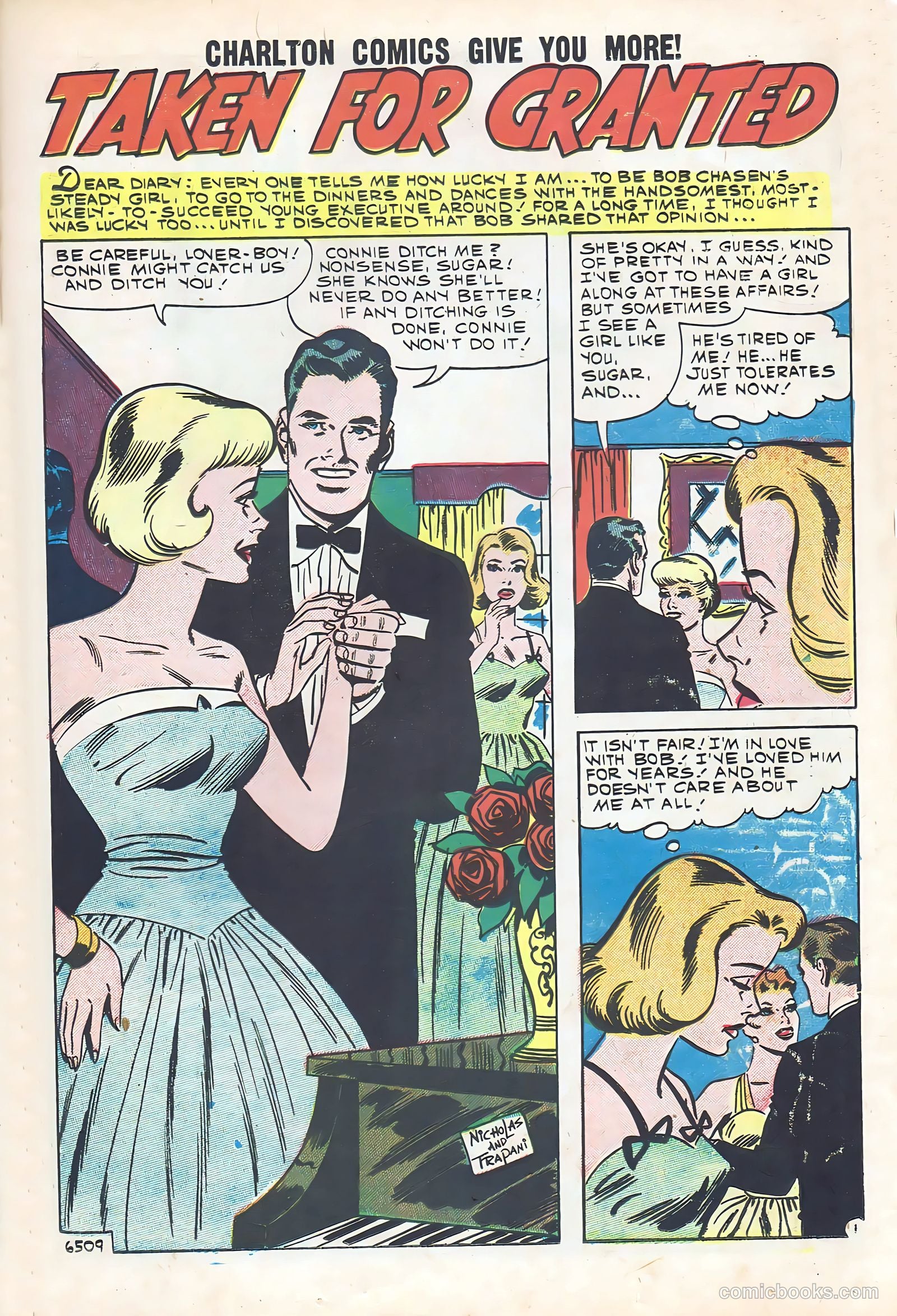 Sweetheart Diary #53 (1960) — page 23 of 36