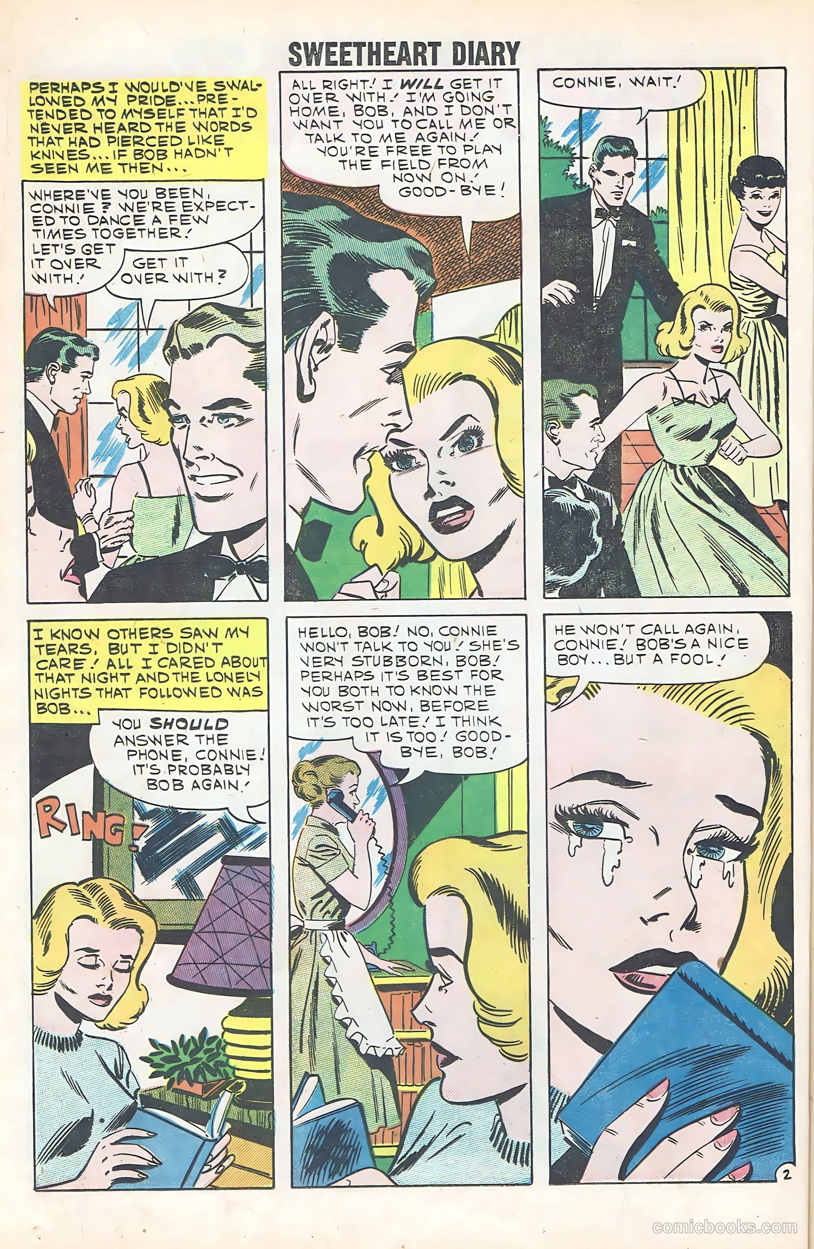 Sweetheart Diary #53 (1960) — page 24 of 36