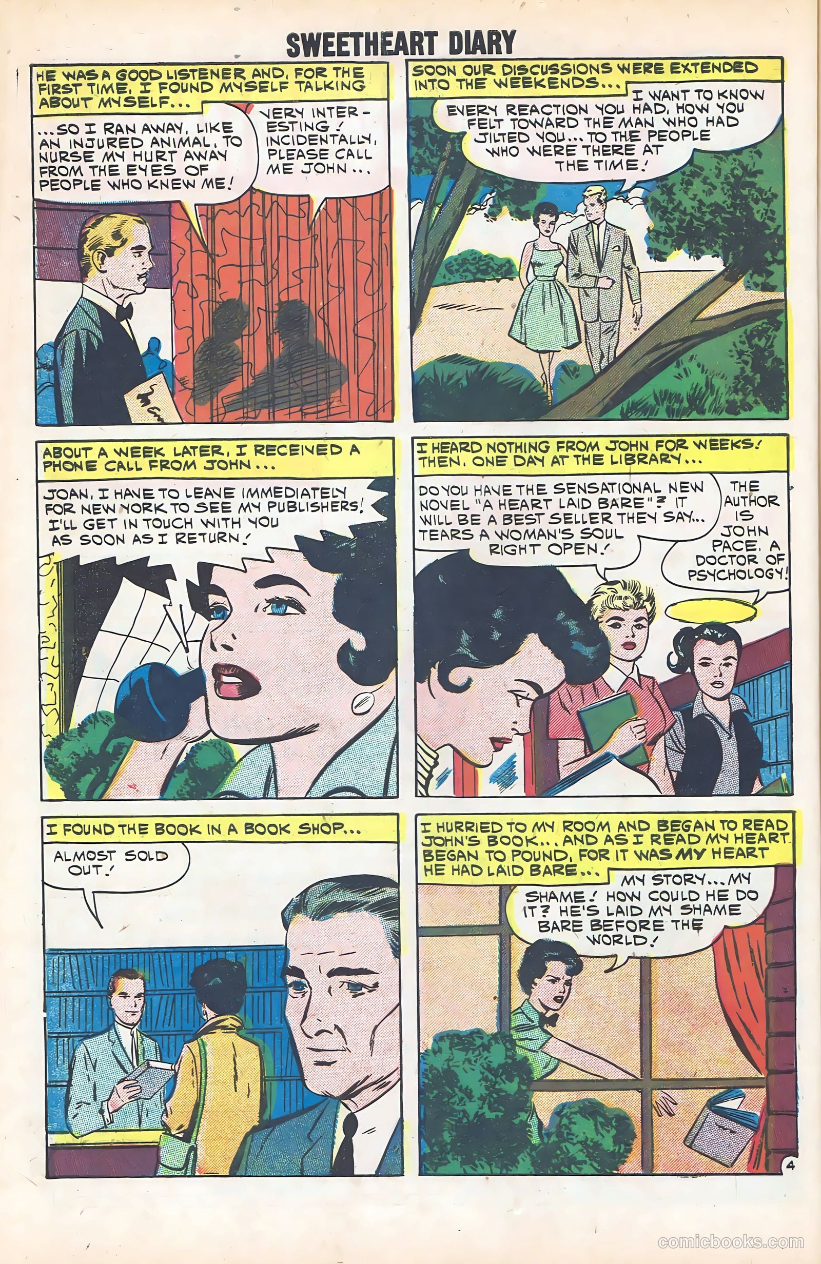Sweetheart Diary #53 (1960) — page 32 of 36