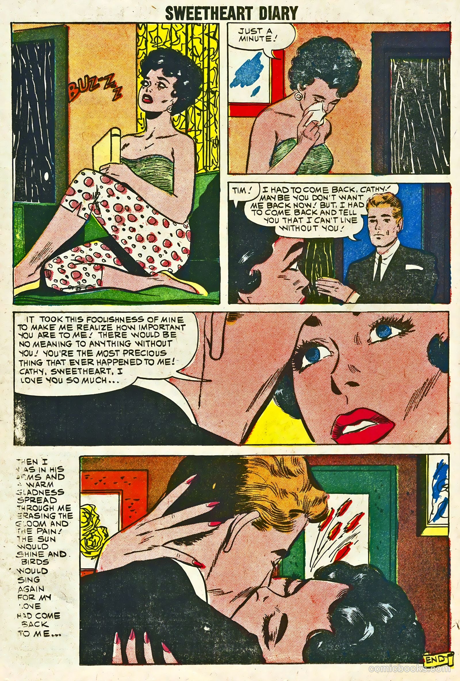 Sweetheart Diary #54 (1960) — page 16 of 36