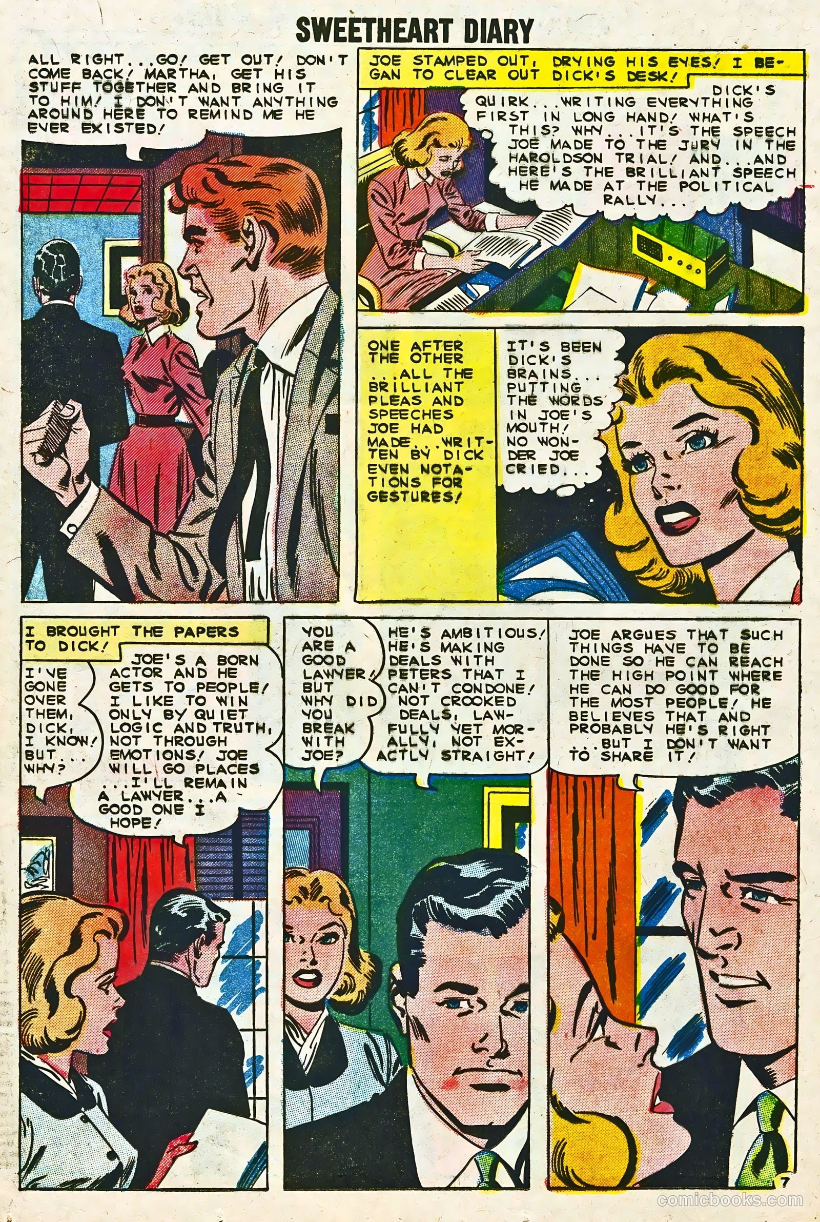 Sweetheart Diary #54 (1960) — page 24 of 36