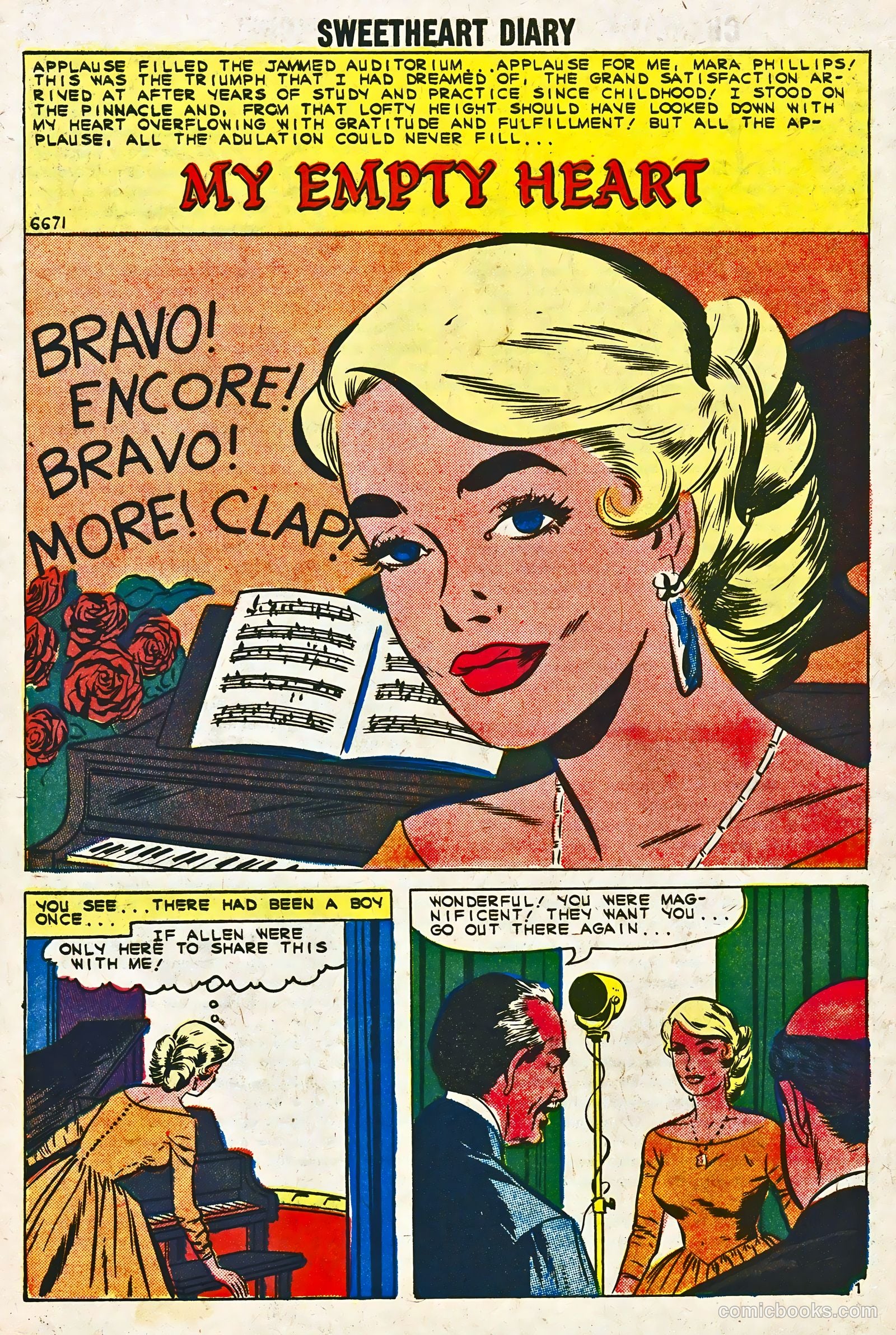 Sweetheart Diary #54 (1960) — page 28 of 36