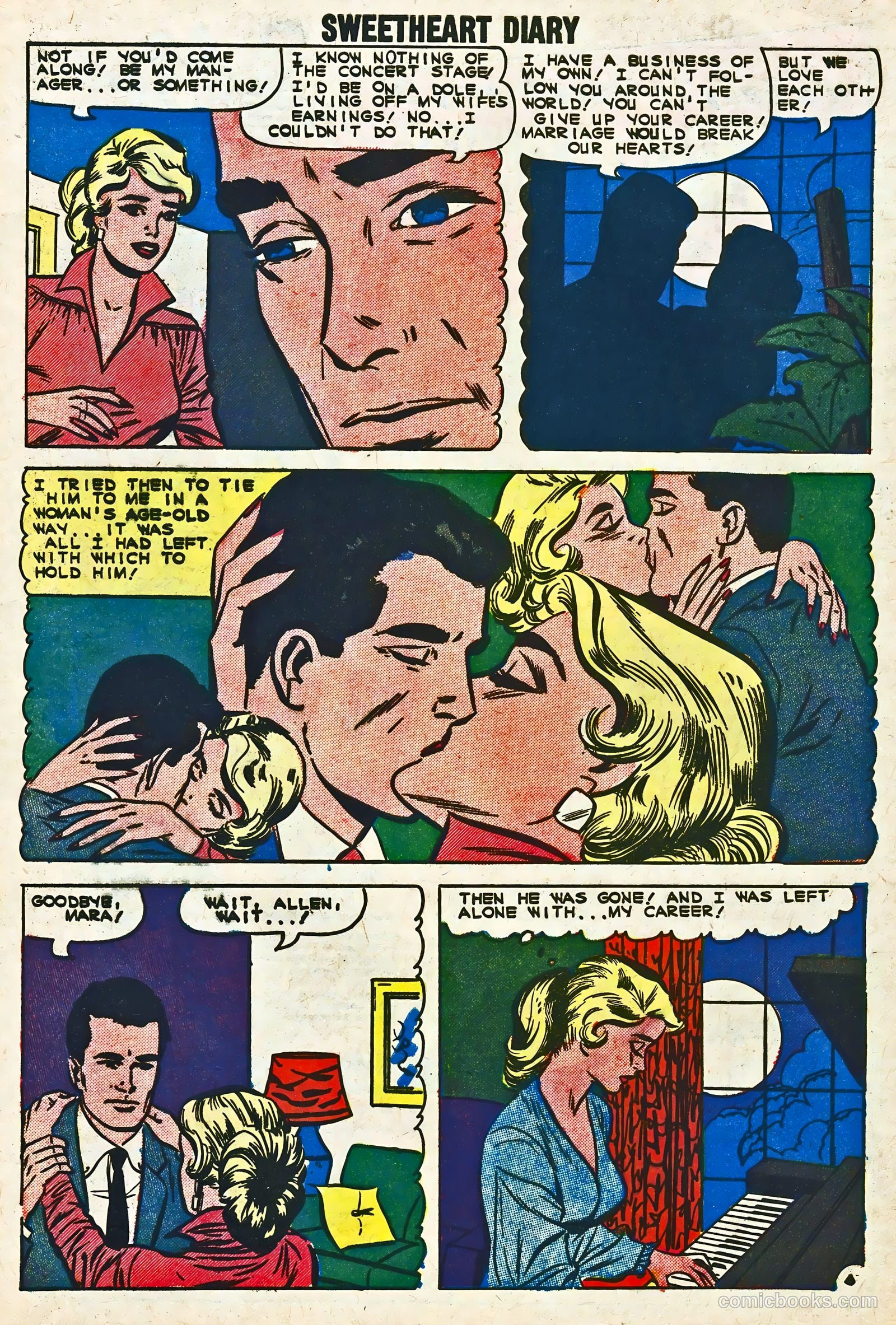 Sweetheart Diary #54 (1960) — page 32 of 36