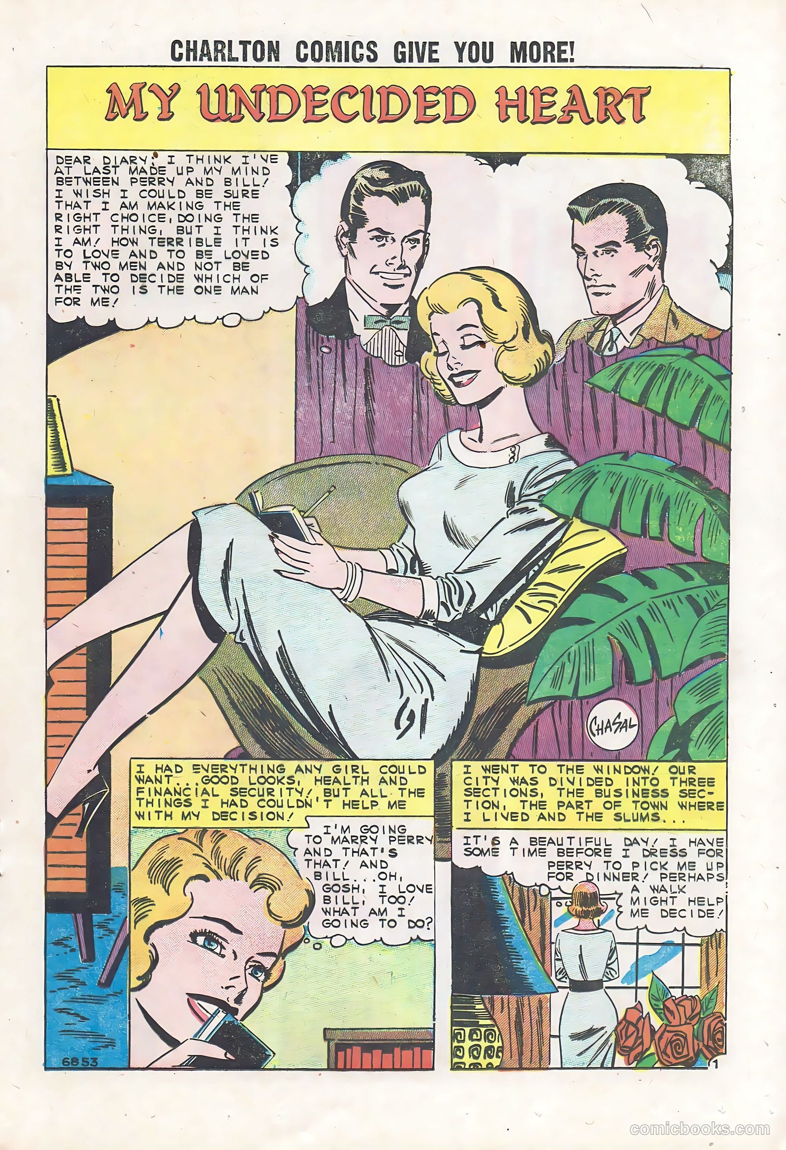 Sweetheart Diary #55 (1960) — page 17 of 36