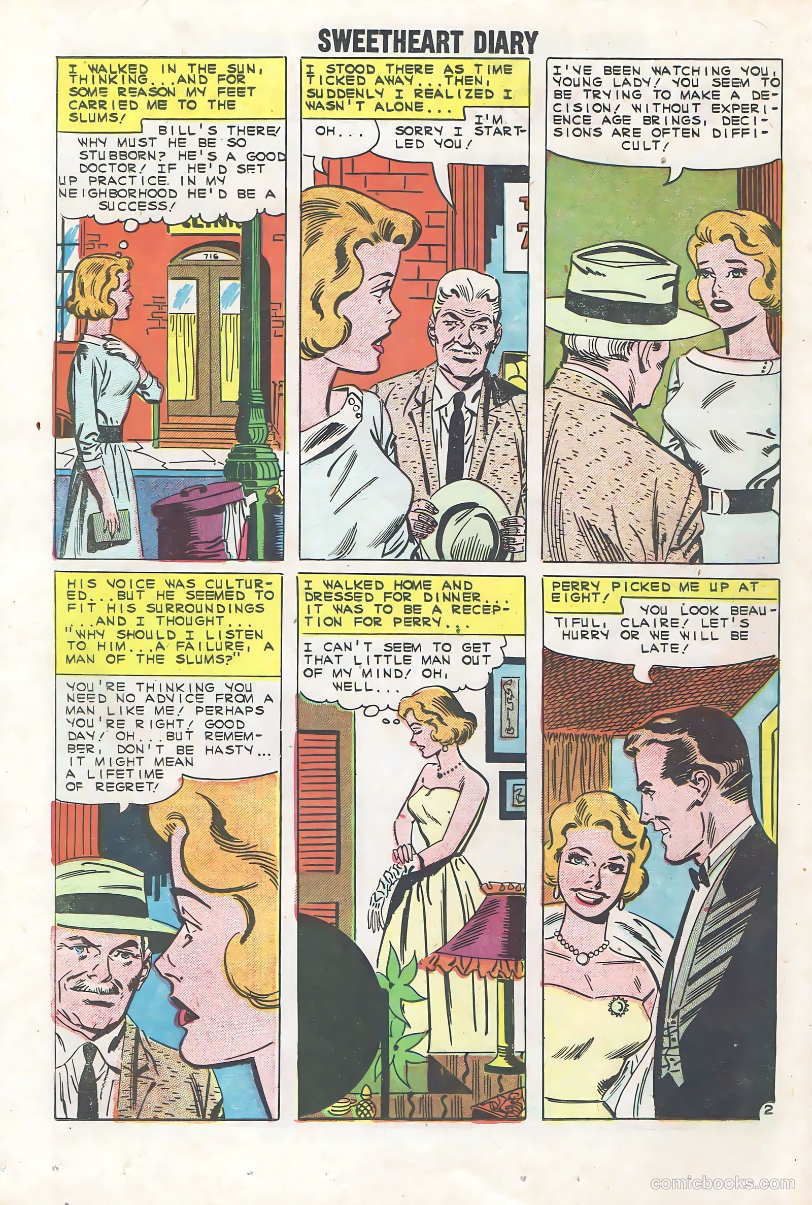 Sweetheart Diary #55 (1960) — page 18 of 36