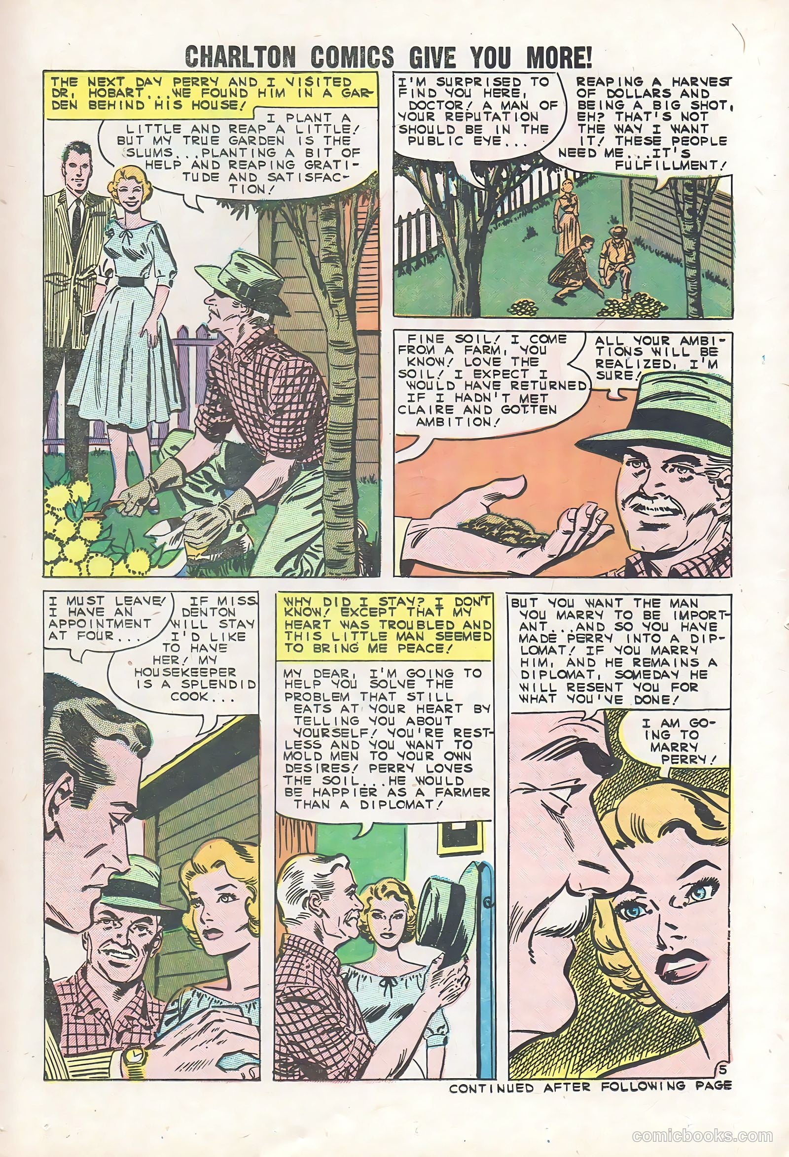 Sweetheart Diary #55 (1960) — page 21 of 36