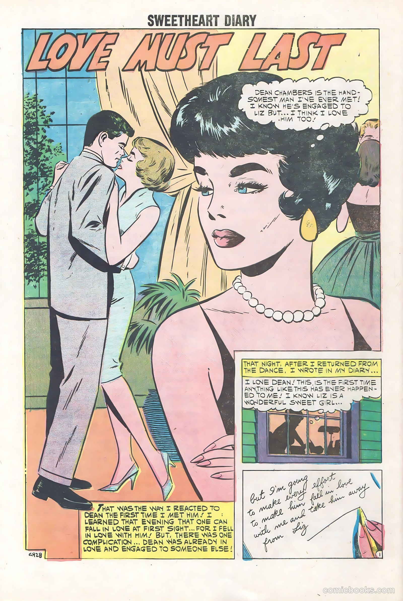 Sweetheart Diary #55 (1960) — page 28 of 36
