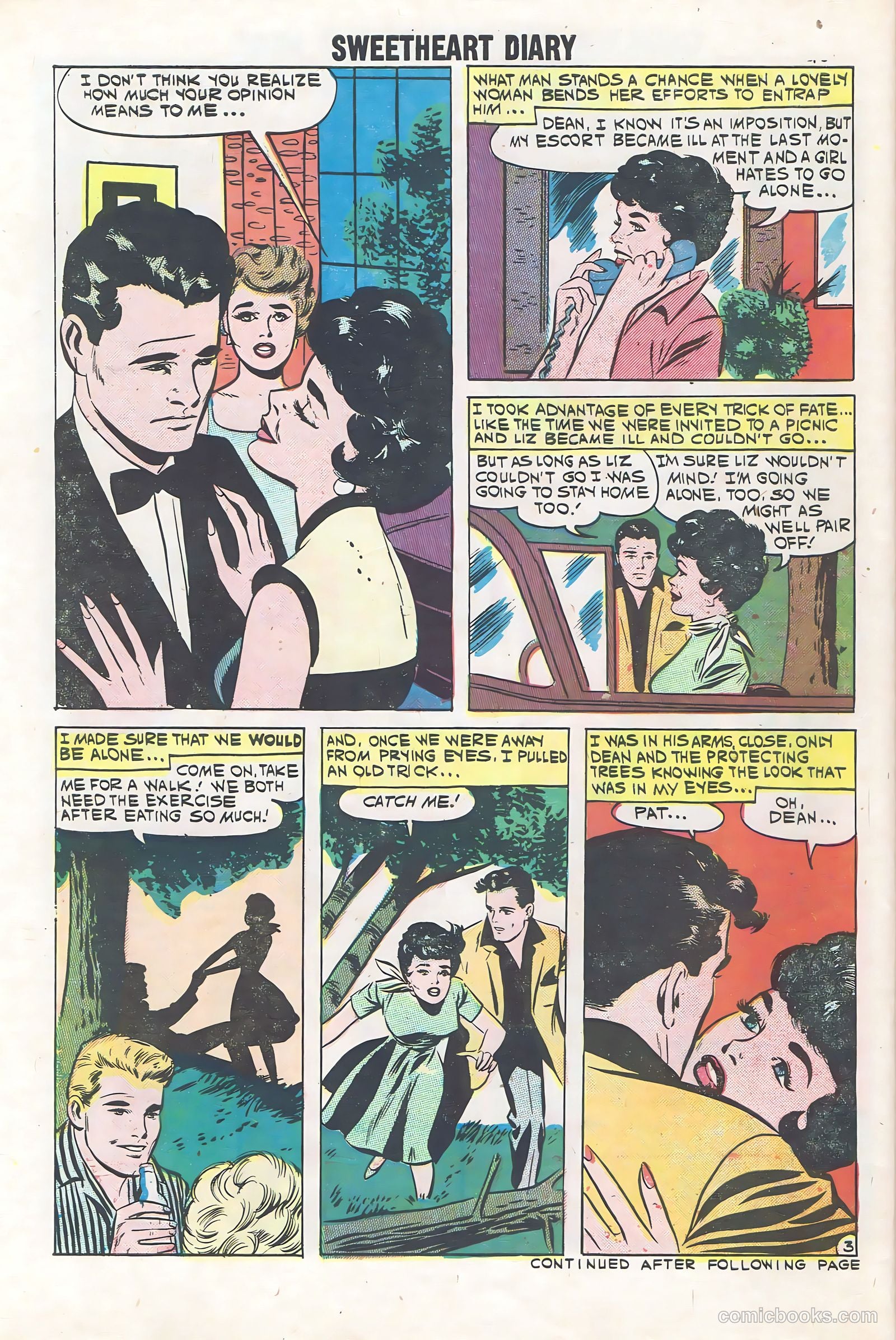 Sweetheart Diary #55 (1960) — page 30 of 36