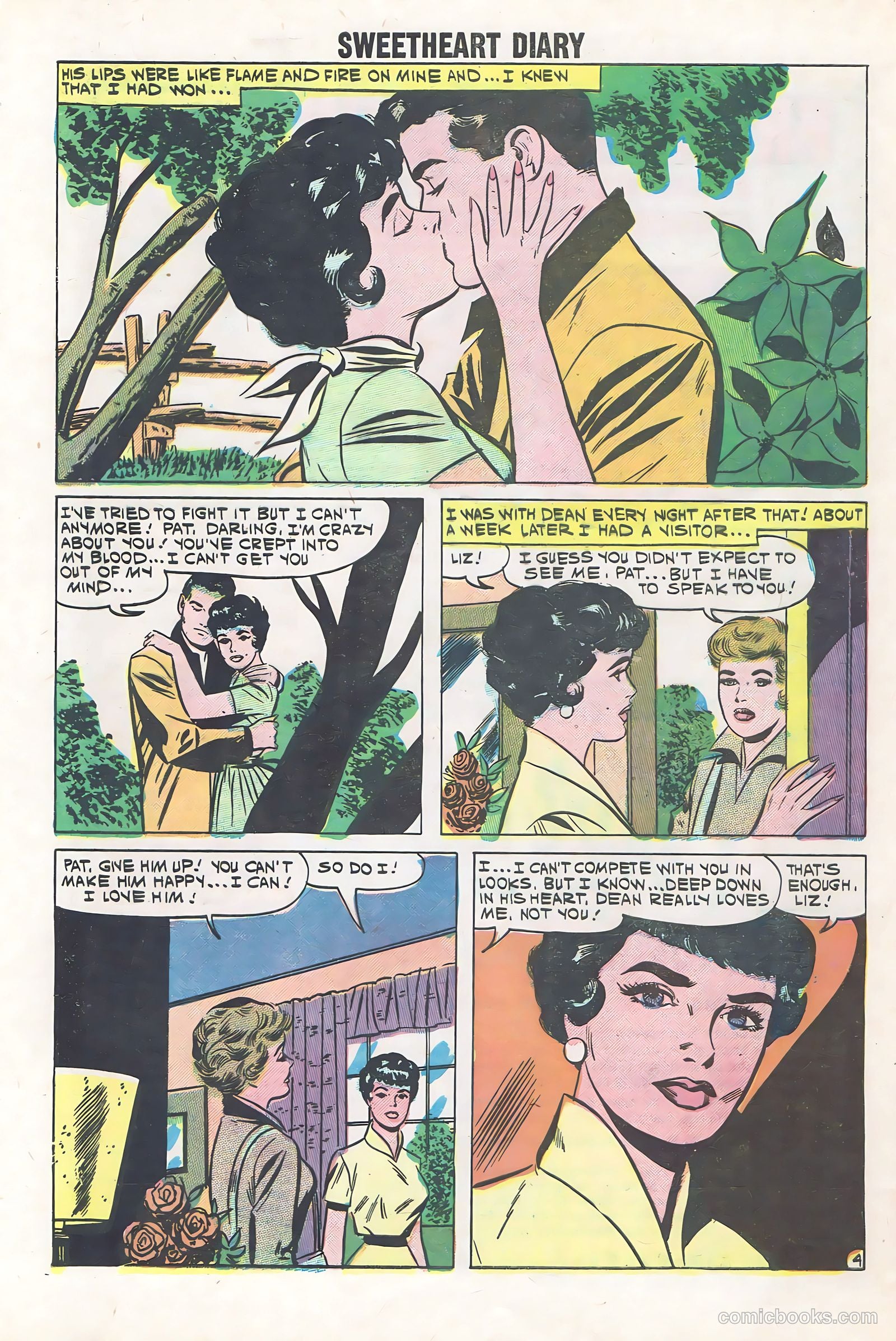 Sweetheart Diary #55 (1960) — page 32 of 36
