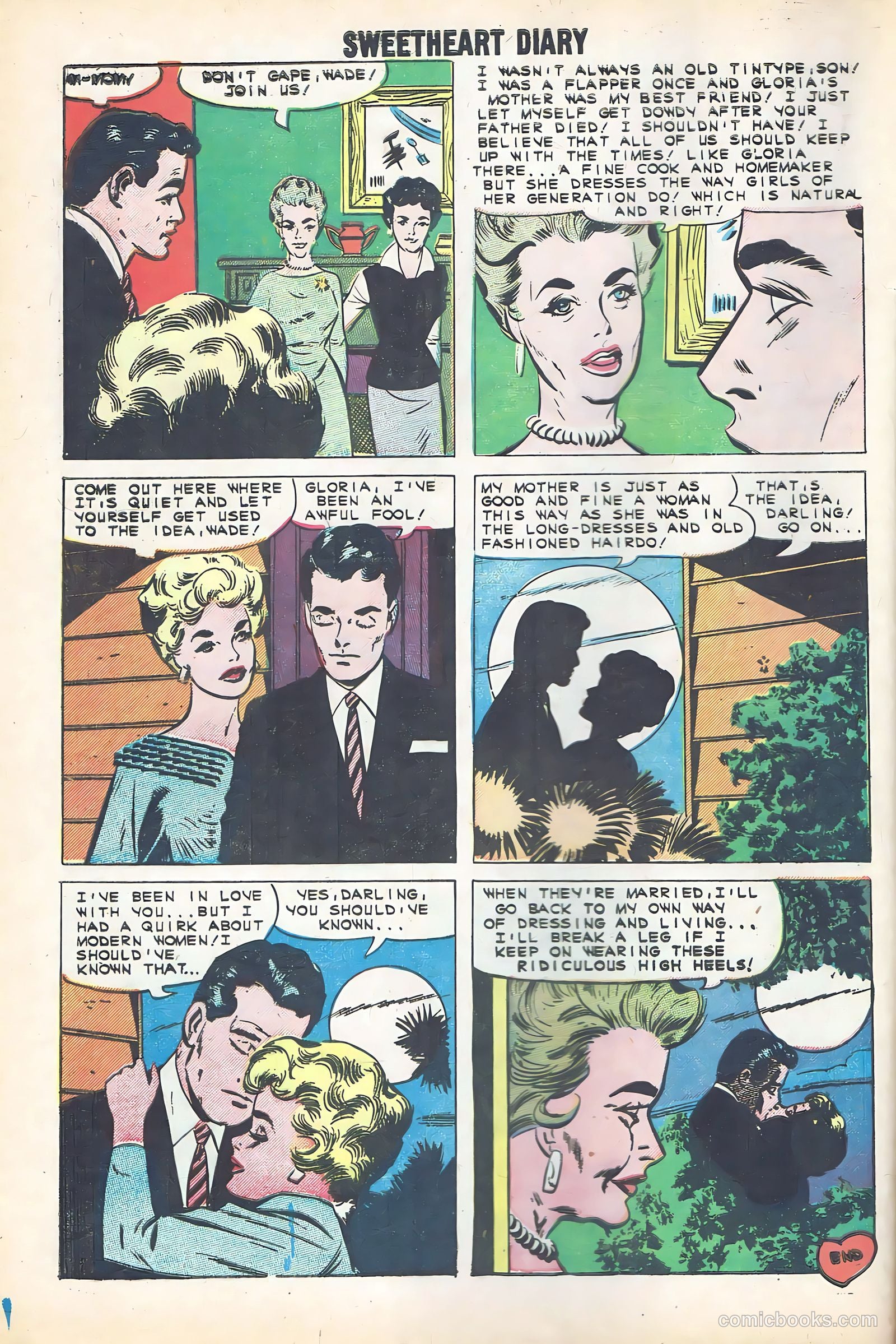 Sweetheart Diary #56 (1960) — page 8 of 36