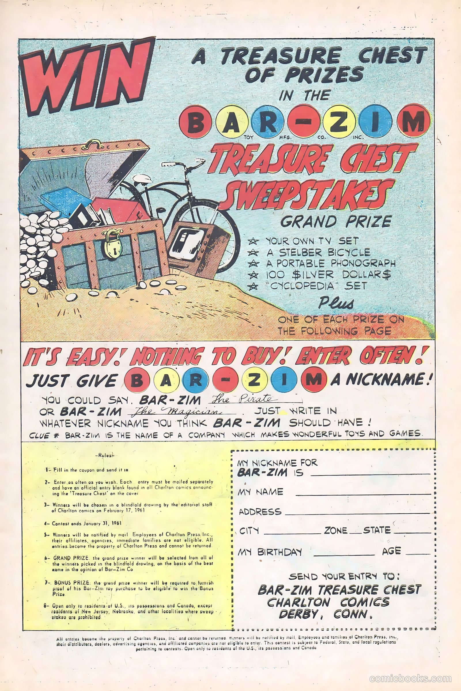 Sweetheart Diary #56 (1960) — page 9 of 36