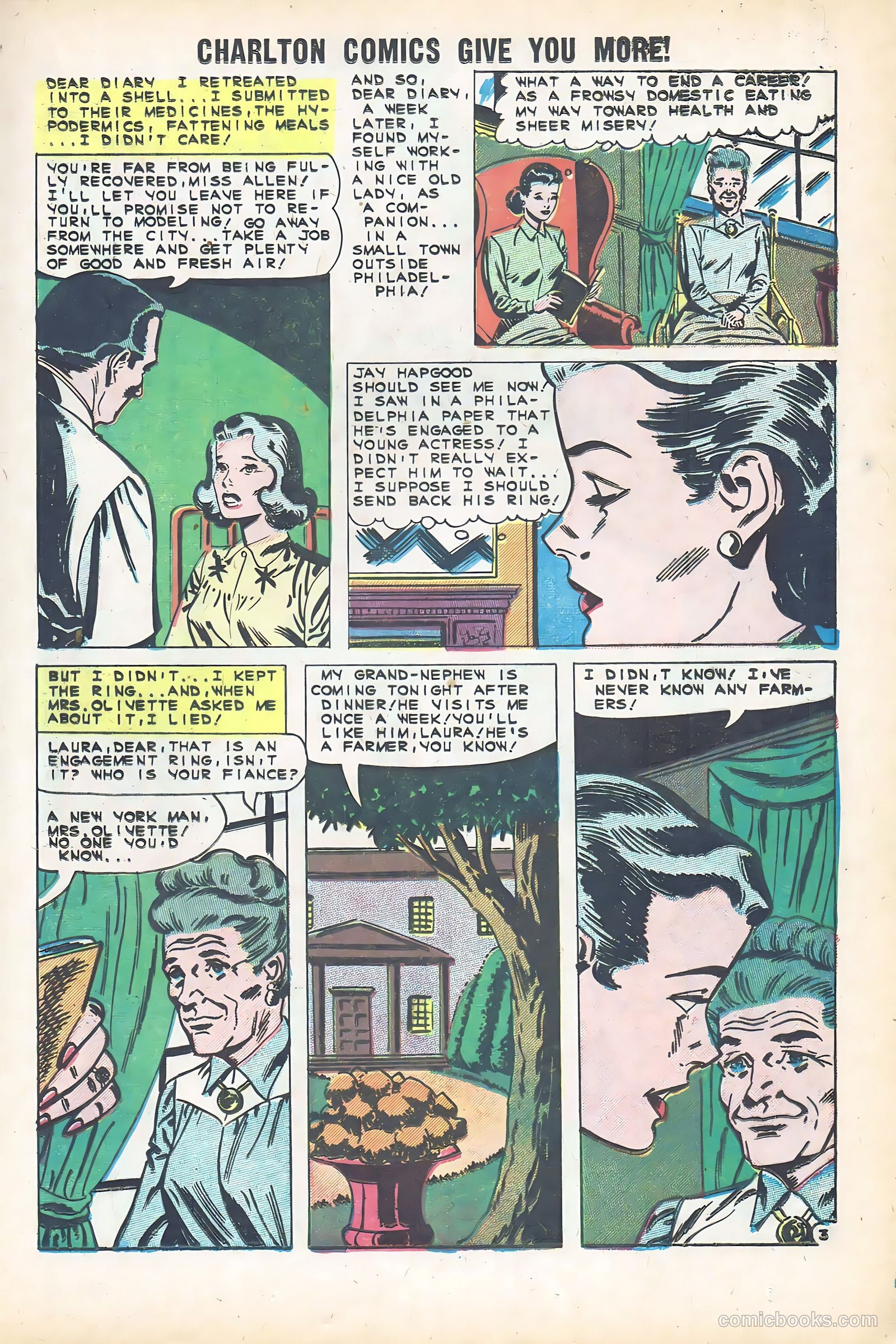 Sweetheart Diary #56 (1960) — page 13 of 36