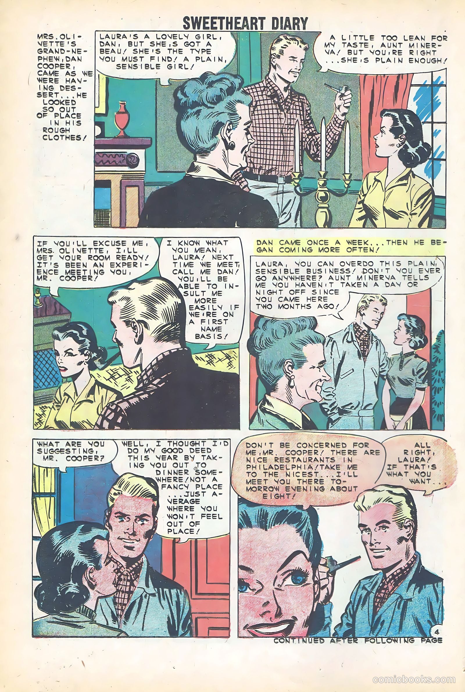Sweetheart Diary #56 (1960) — page 14 of 36