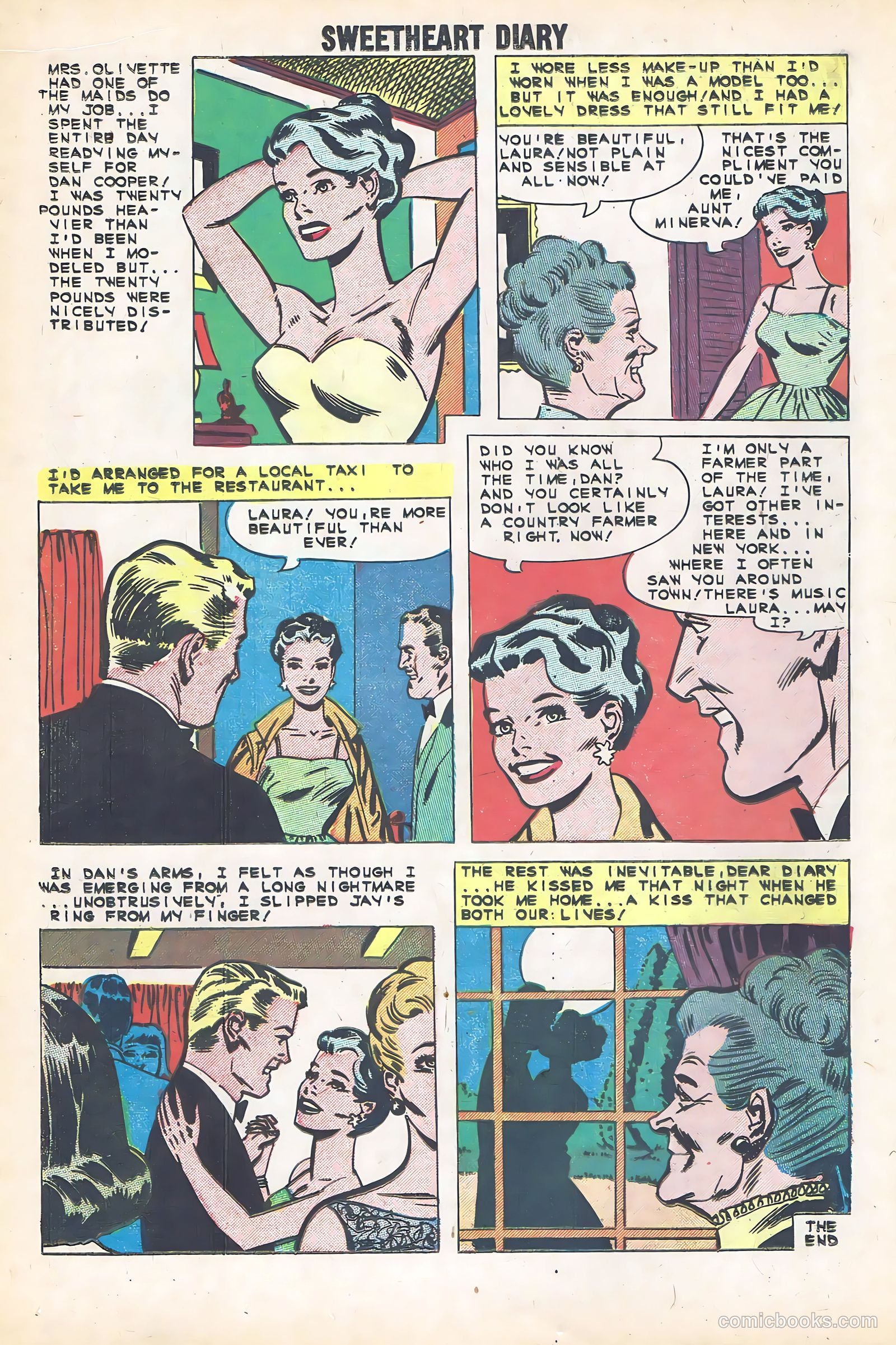 Sweetheart Diary #56 (1960) — page 16 of 36