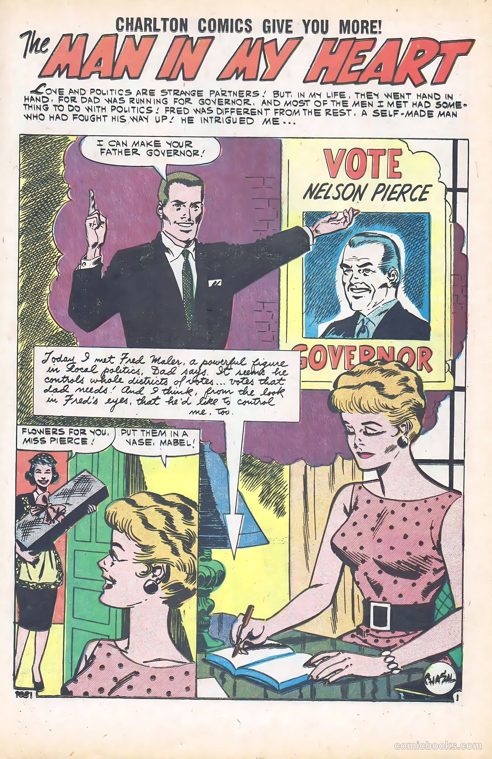 Sweetheart Diary #56 (1960) — page 17 of 36