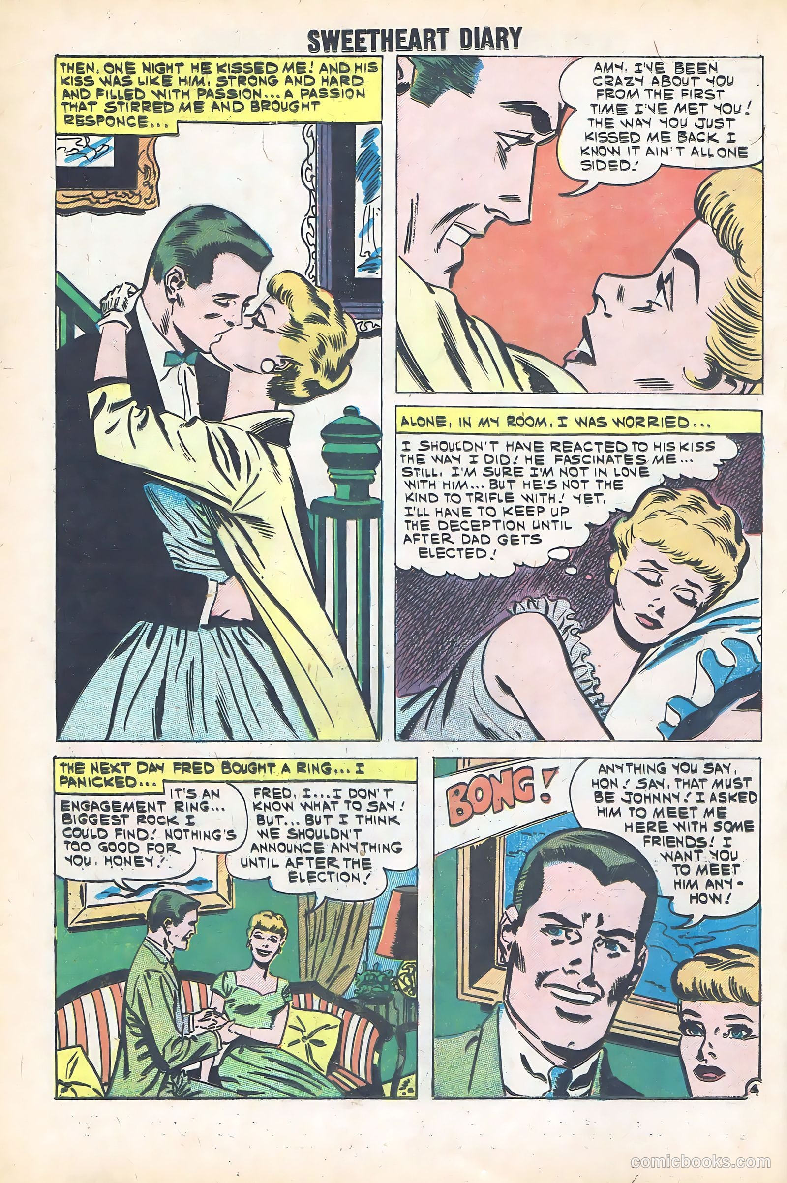 Sweetheart Diary #56 (1960) — page 20 of 36