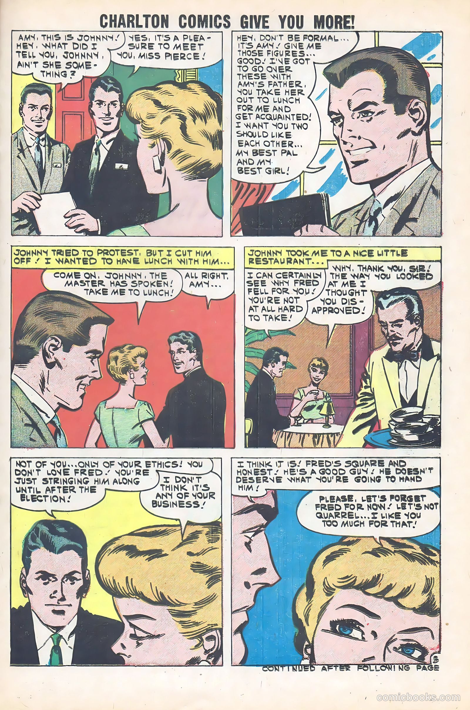 Sweetheart Diary #56 (1960) — page 21 of 36