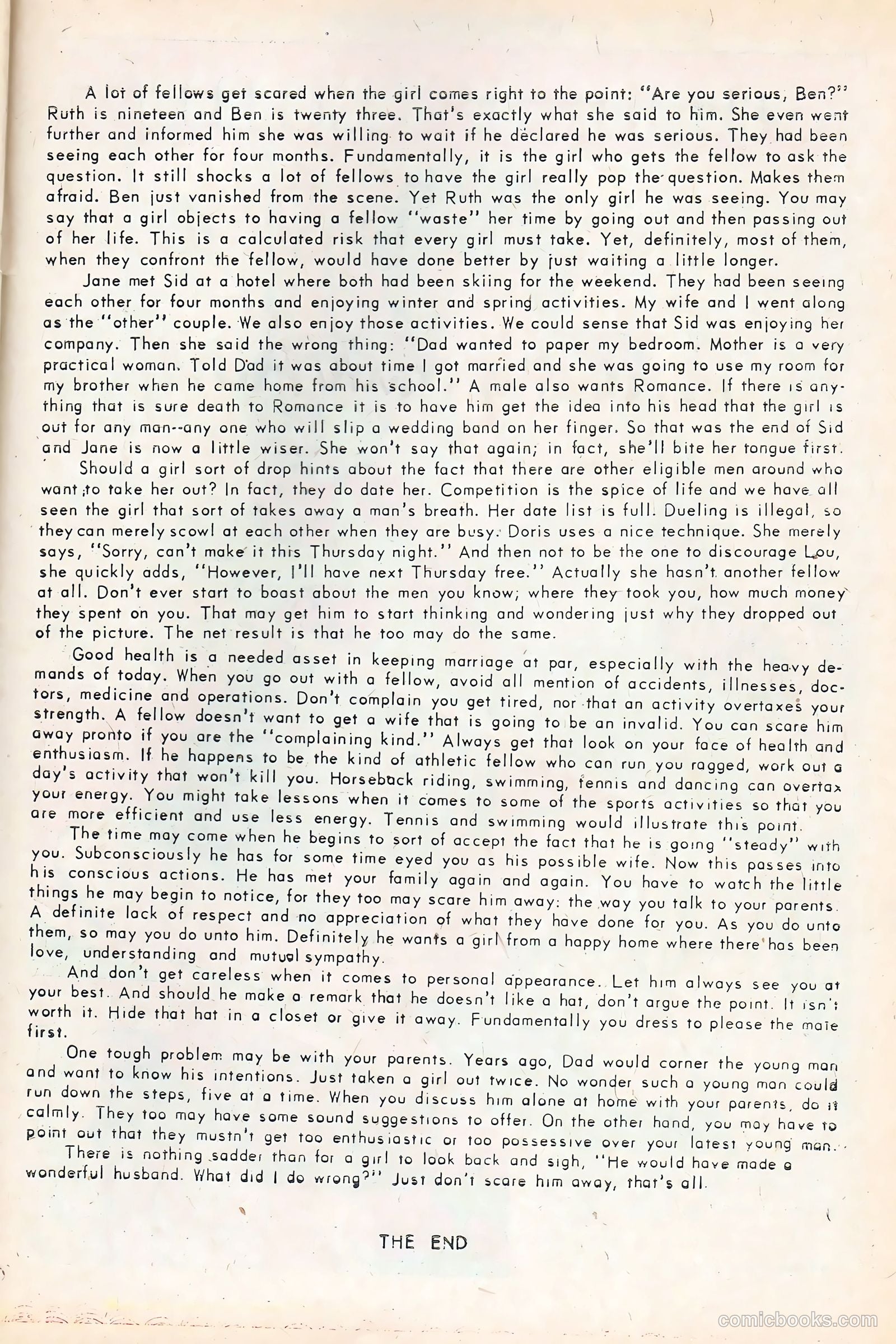 Sweetheart Diary #56 (1960) — page 27 of 36