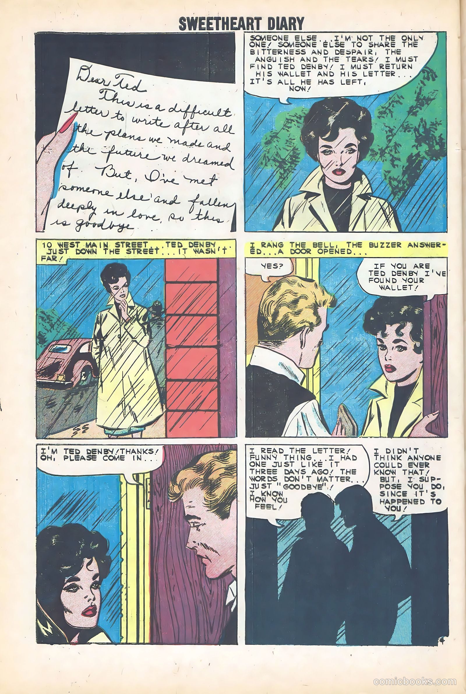 Sweetheart Diary #56 (1960) — page 32 of 36