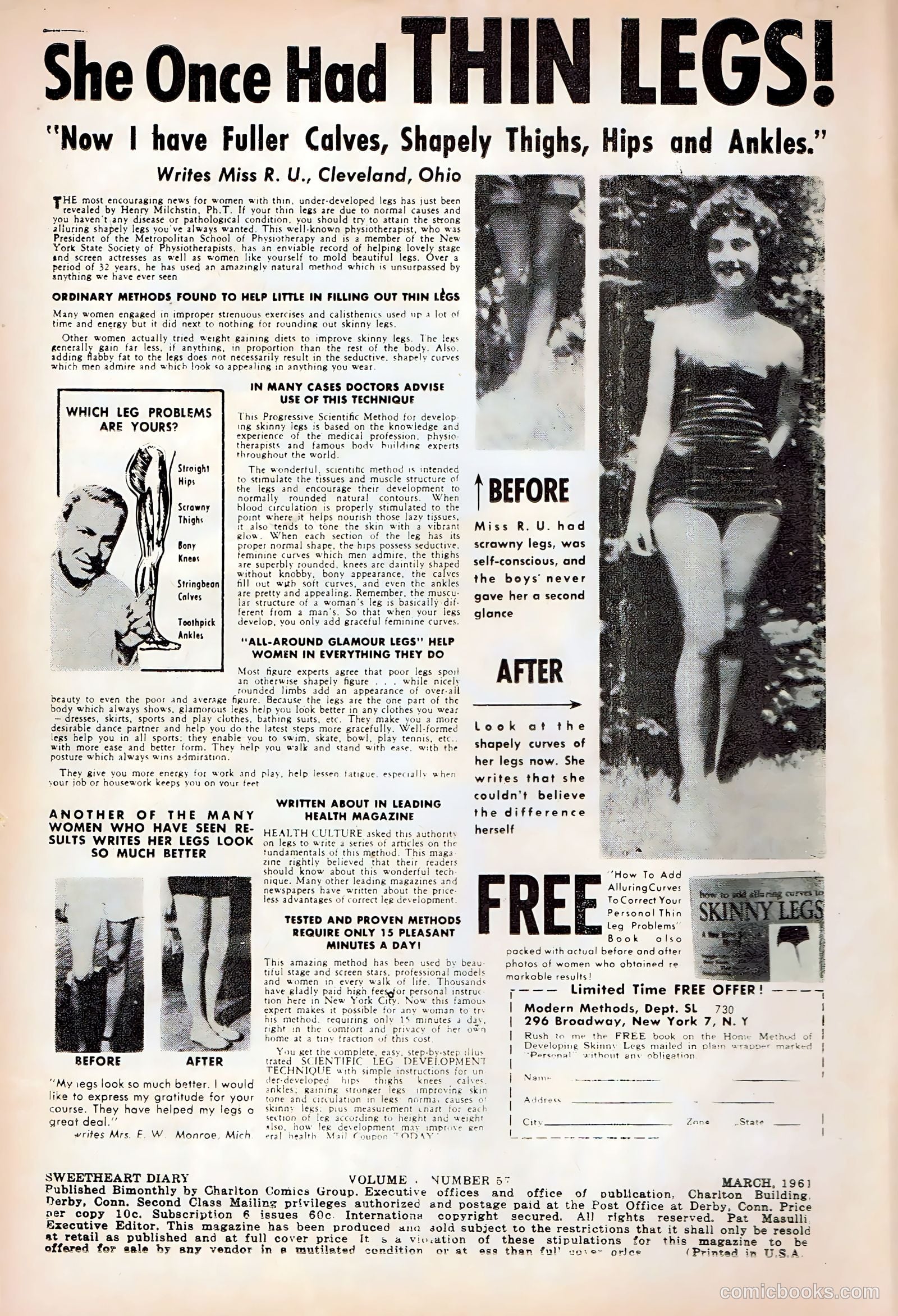 Sweetheart Diary #57 (1961) — page 2 of 36