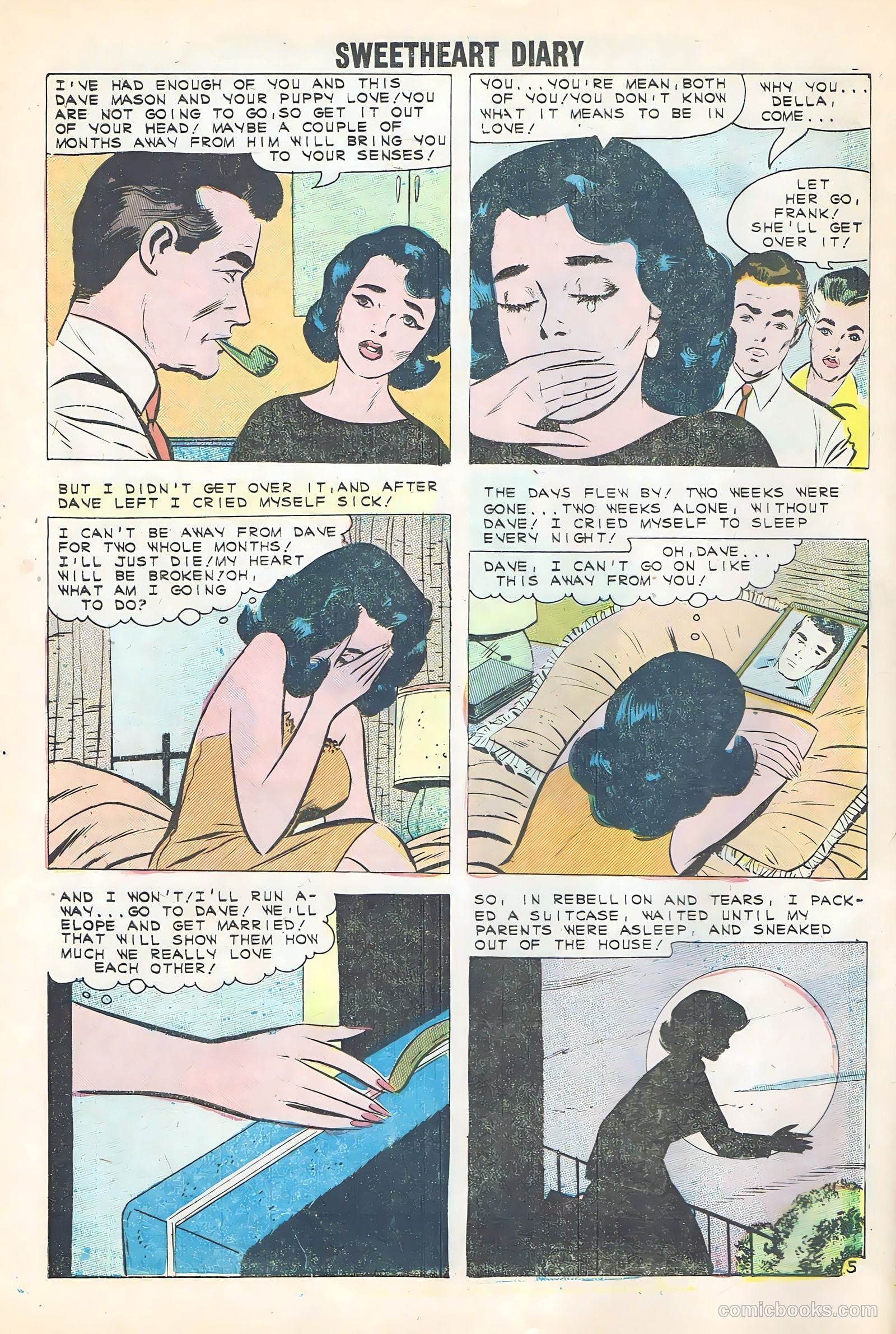 Sweetheart Diary #57 (1961) — page 8 of 36