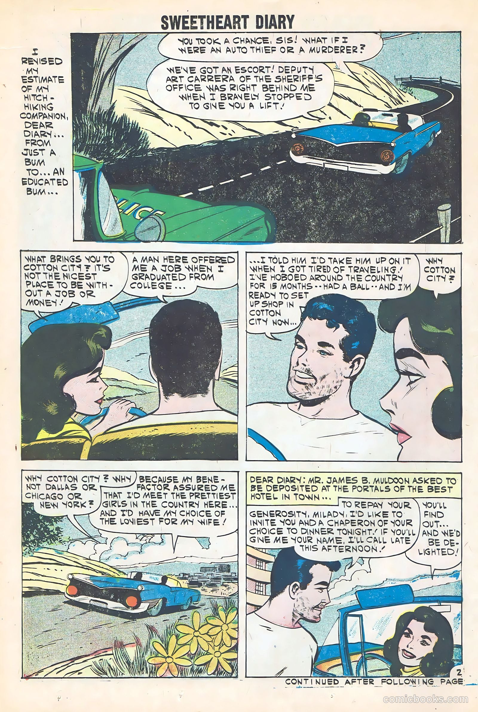 Sweetheart Diary #57 (1961) — page 14 of 36