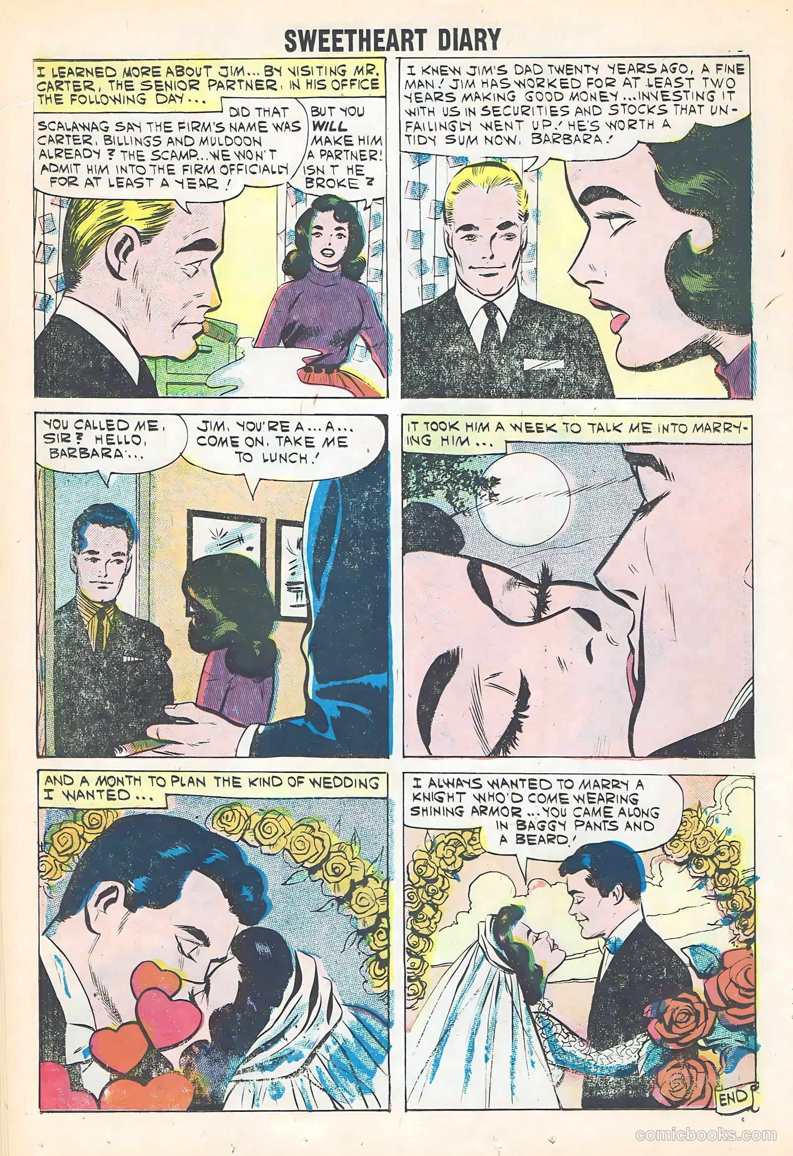 Sweetheart Diary #57 (1961) — page 18 of 36