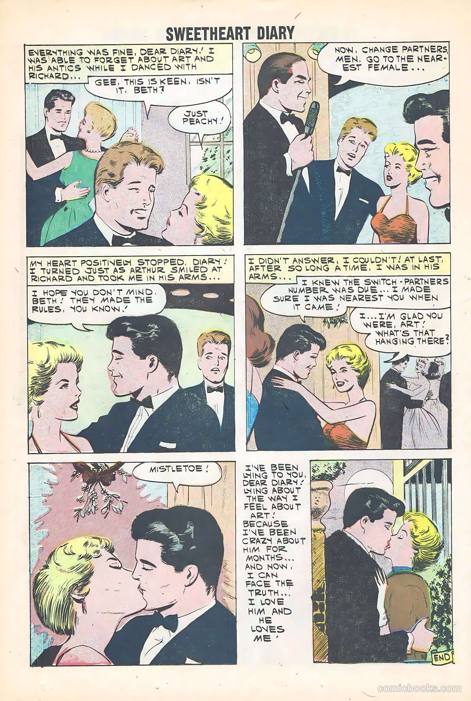 Sweetheart Diary #57 (1961) — page 24 of 36