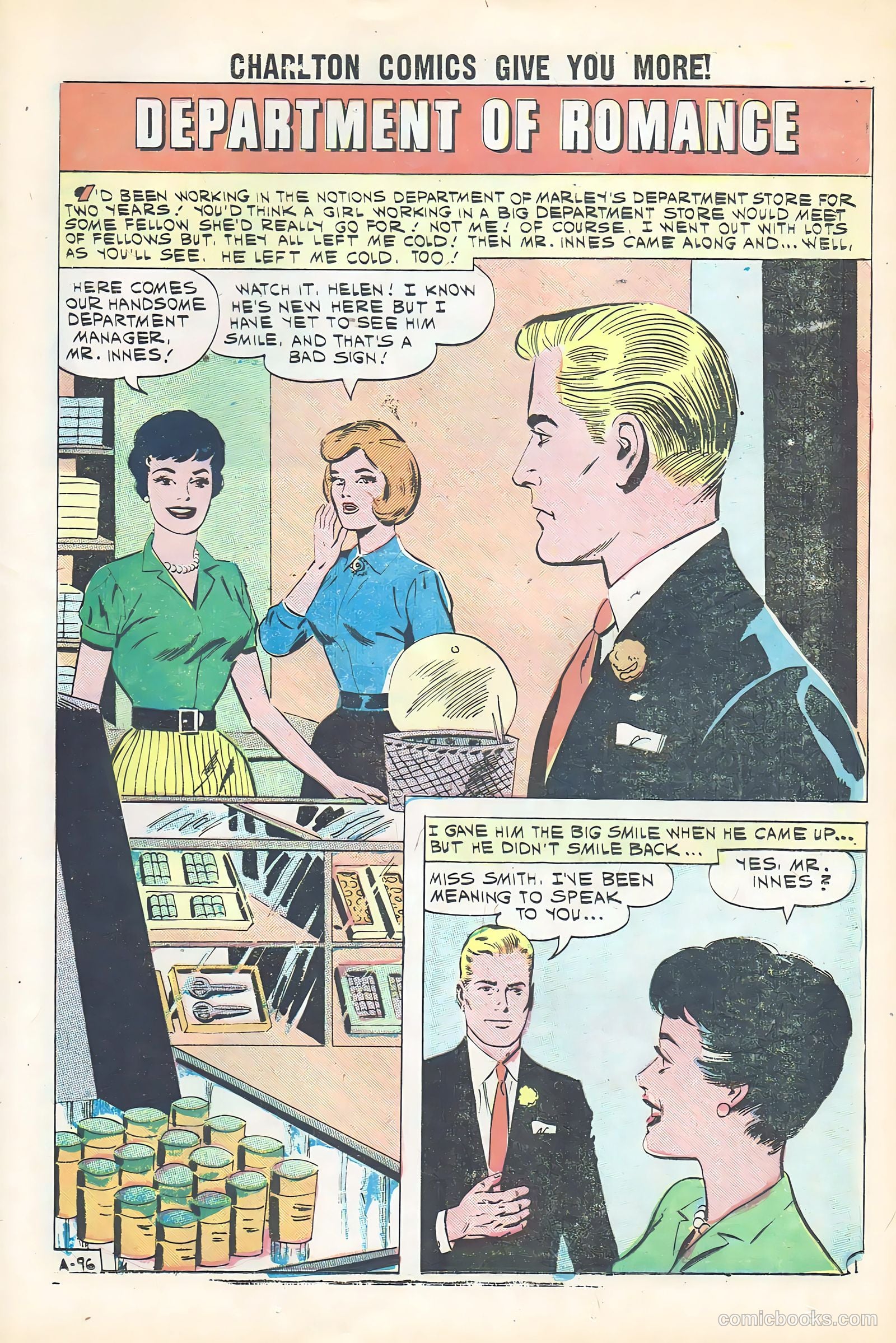 Sweetheart Diary #57 (1961) — page 25 of 36