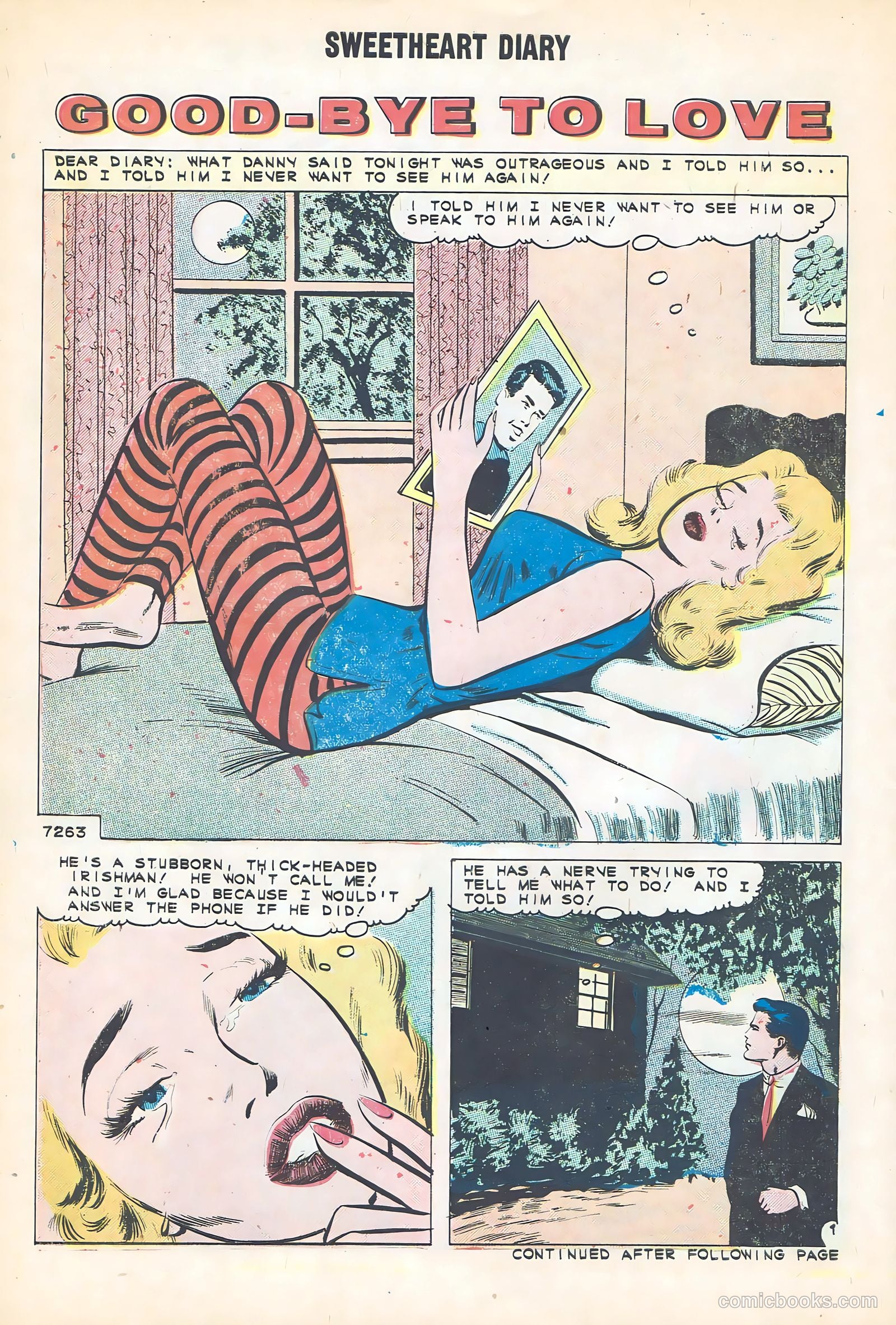 Sweetheart Diary #57 (1961) — page 30 of 36