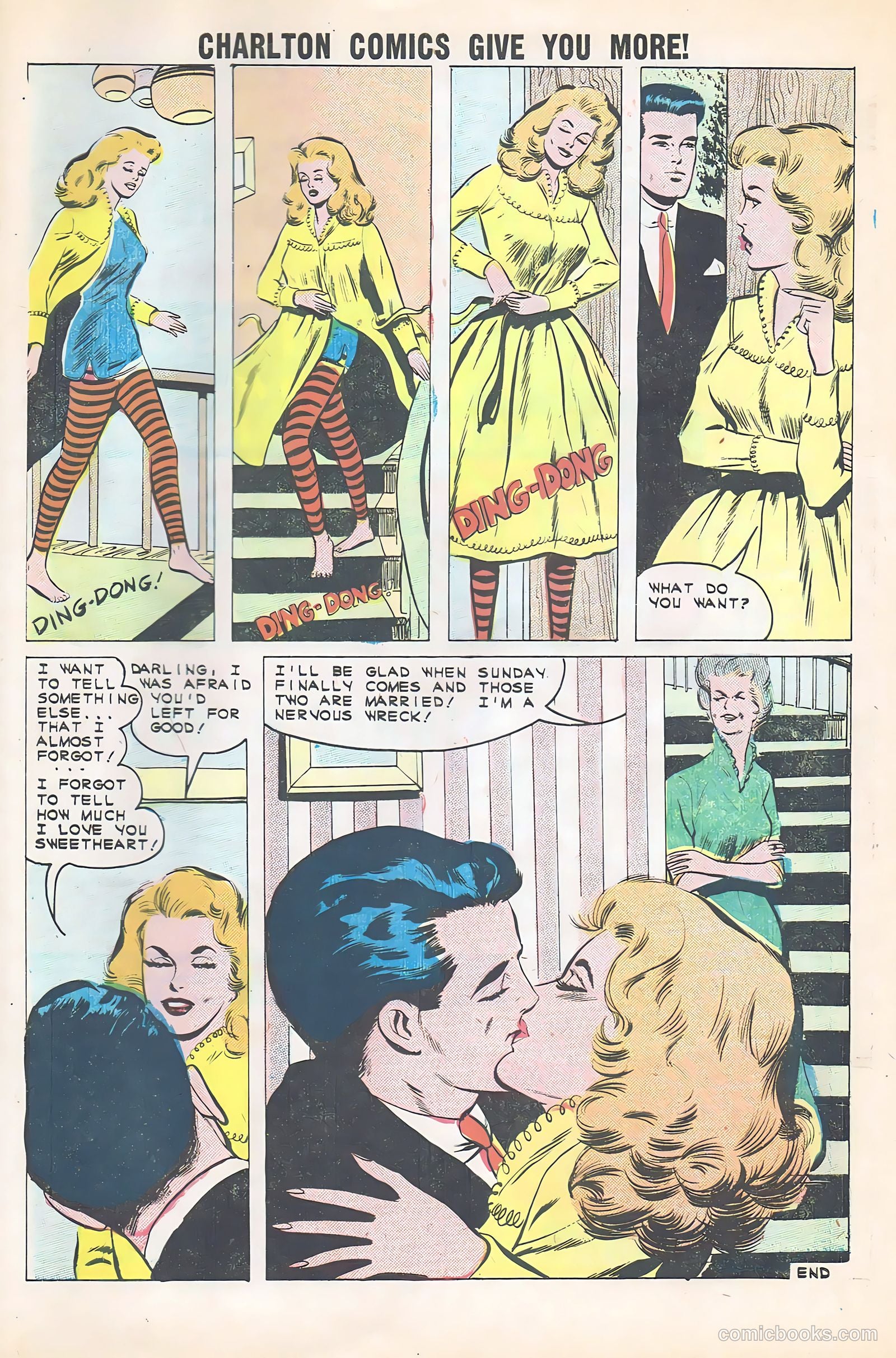 Sweetheart Diary #57 (1961) — page 33 of 36