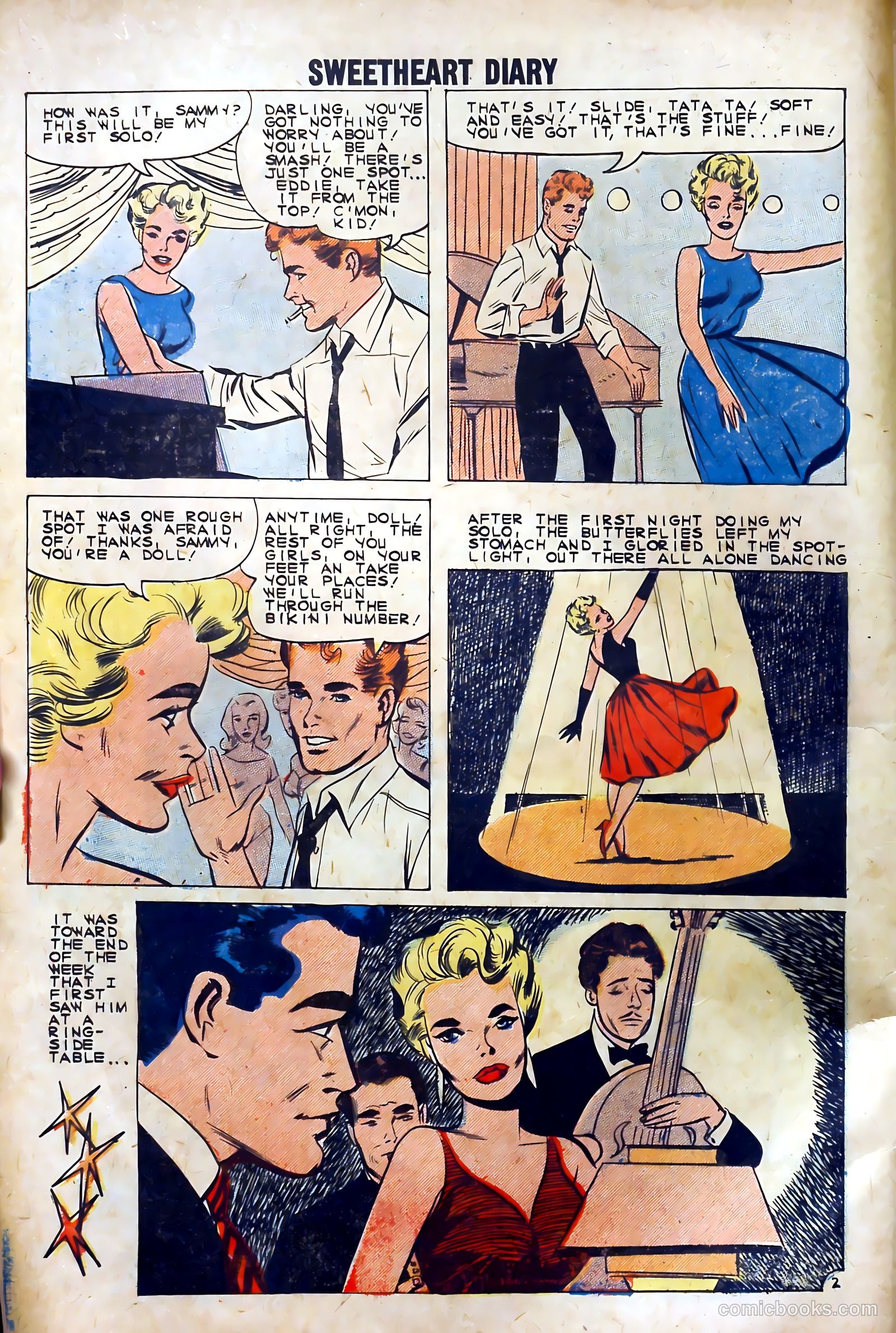 Sweetheart Diary #58 (1961) — page 4 of 36
