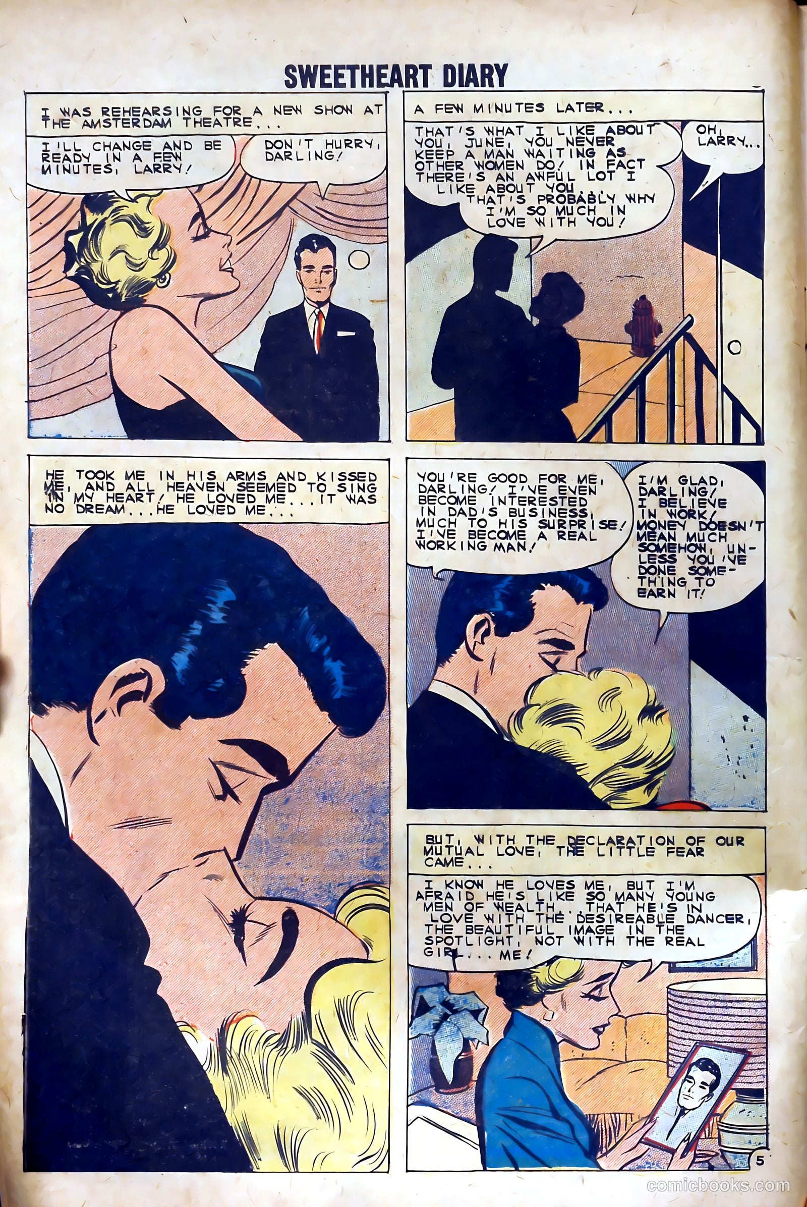 Sweetheart Diary #58 (1961) — page 8 of 36