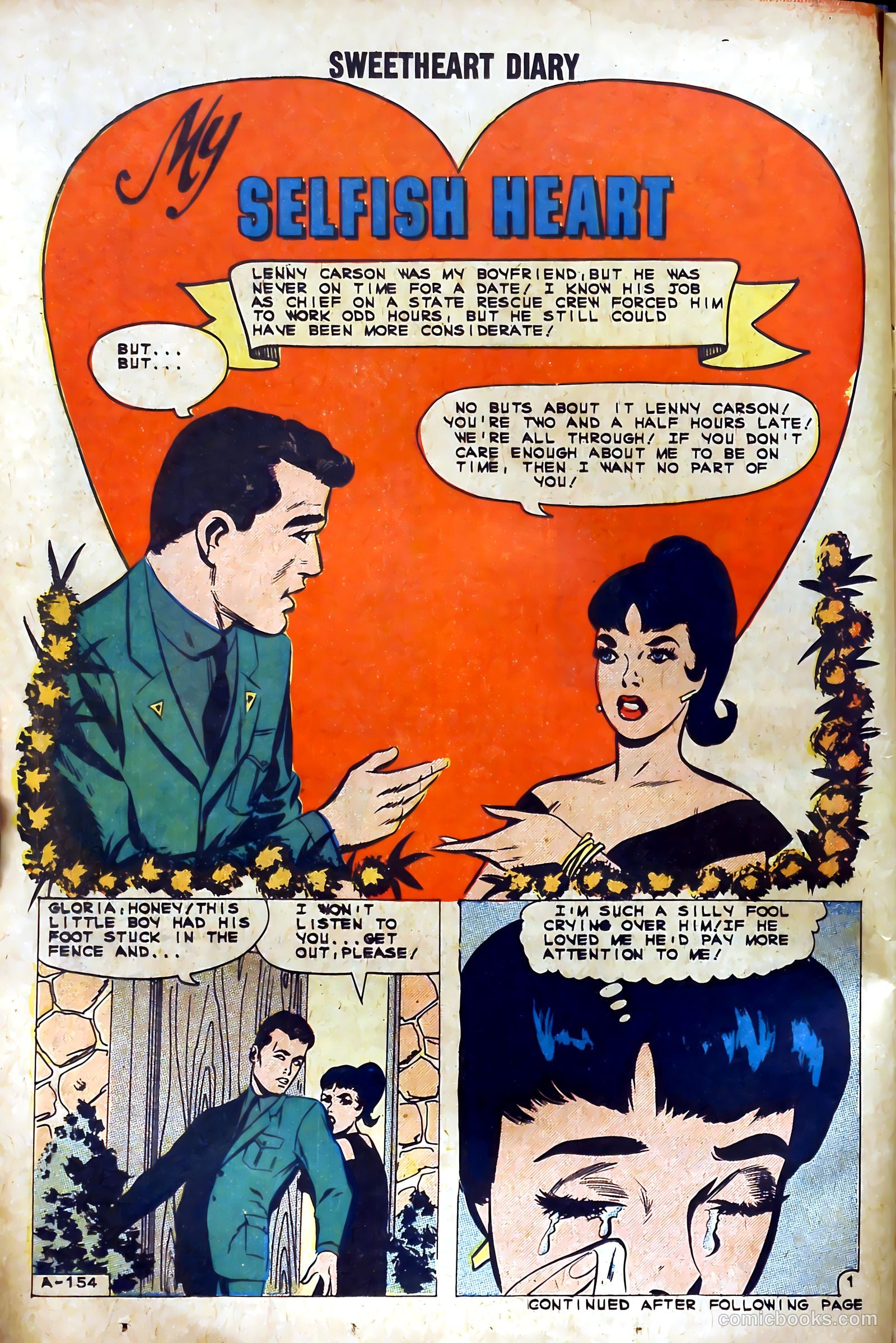Sweetheart Diary #58 (1961) — page 14 of 36
