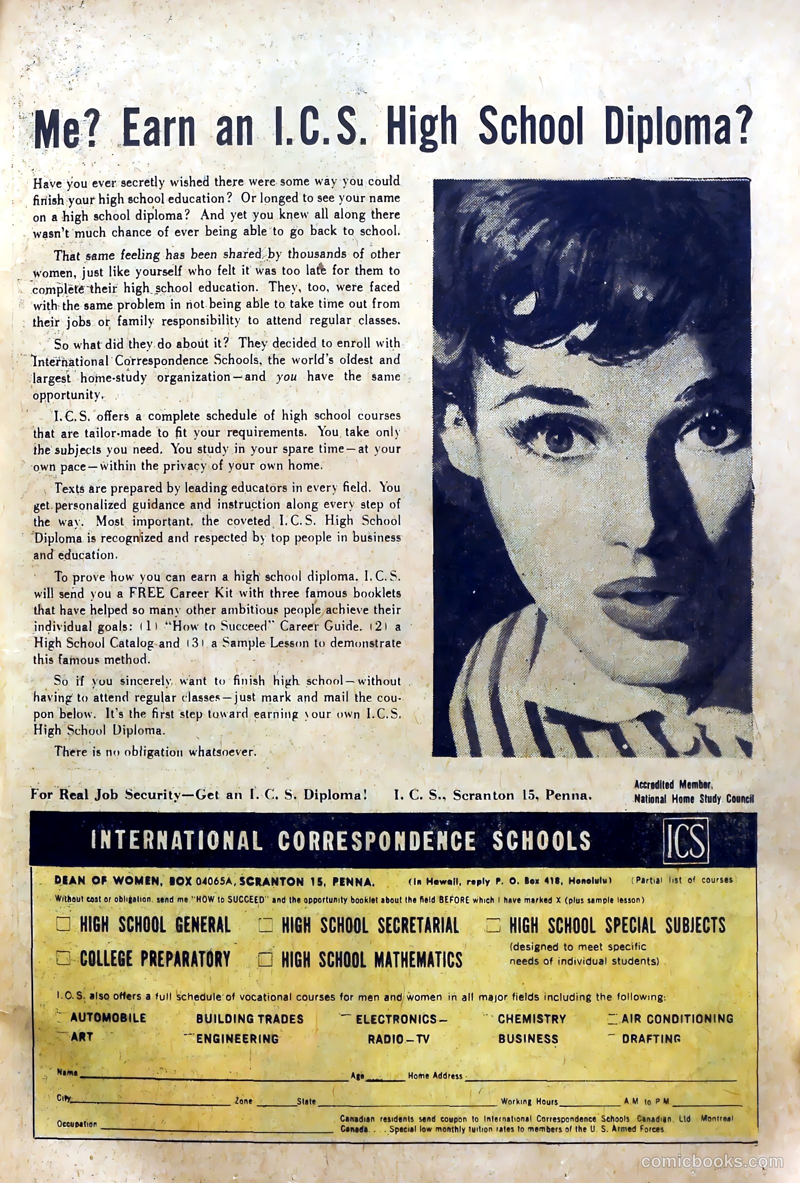 Sweetheart Diary #58 (1961) — page 15 of 36