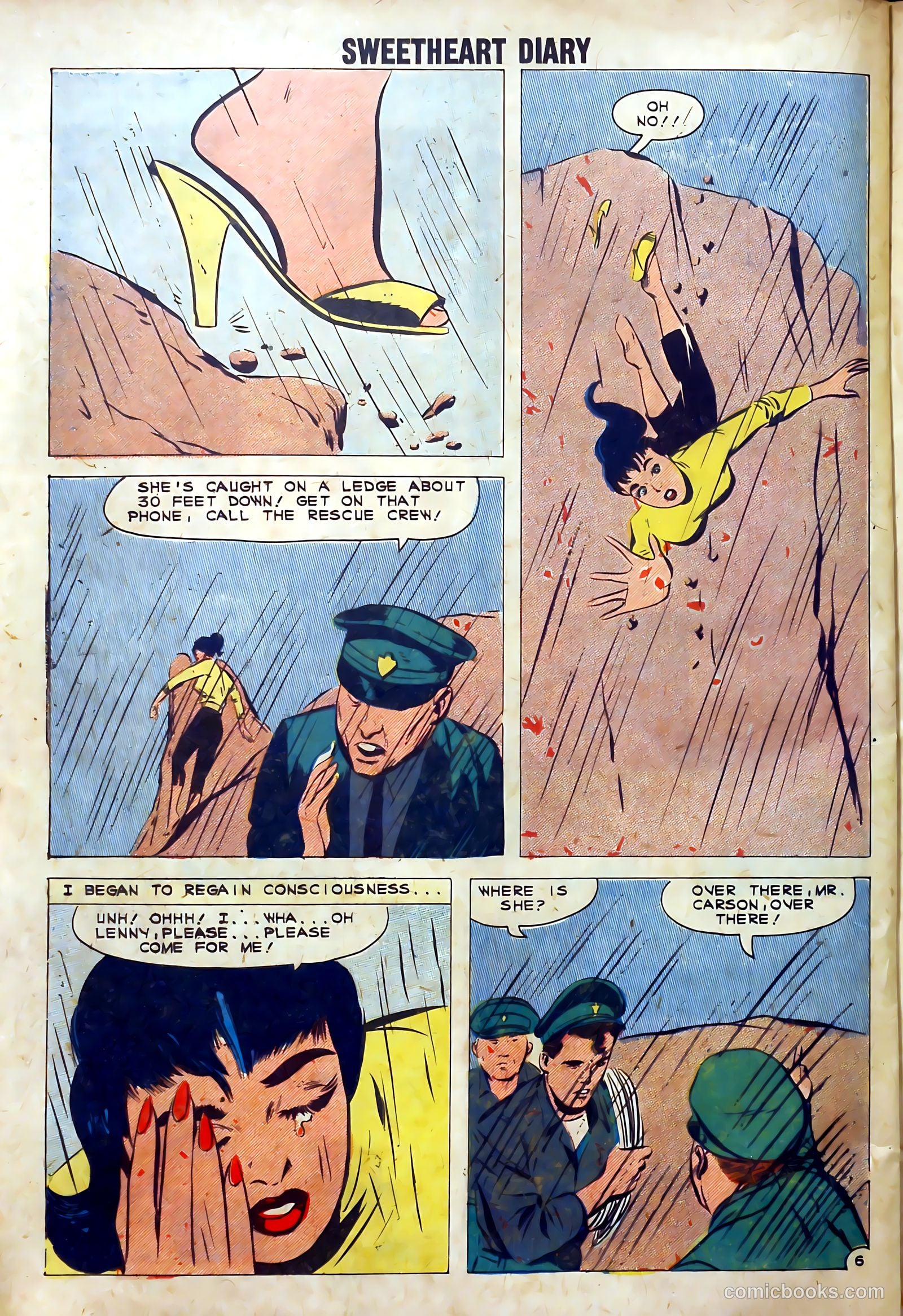 Sweetheart Diary #58 (1961) — page 20 of 36