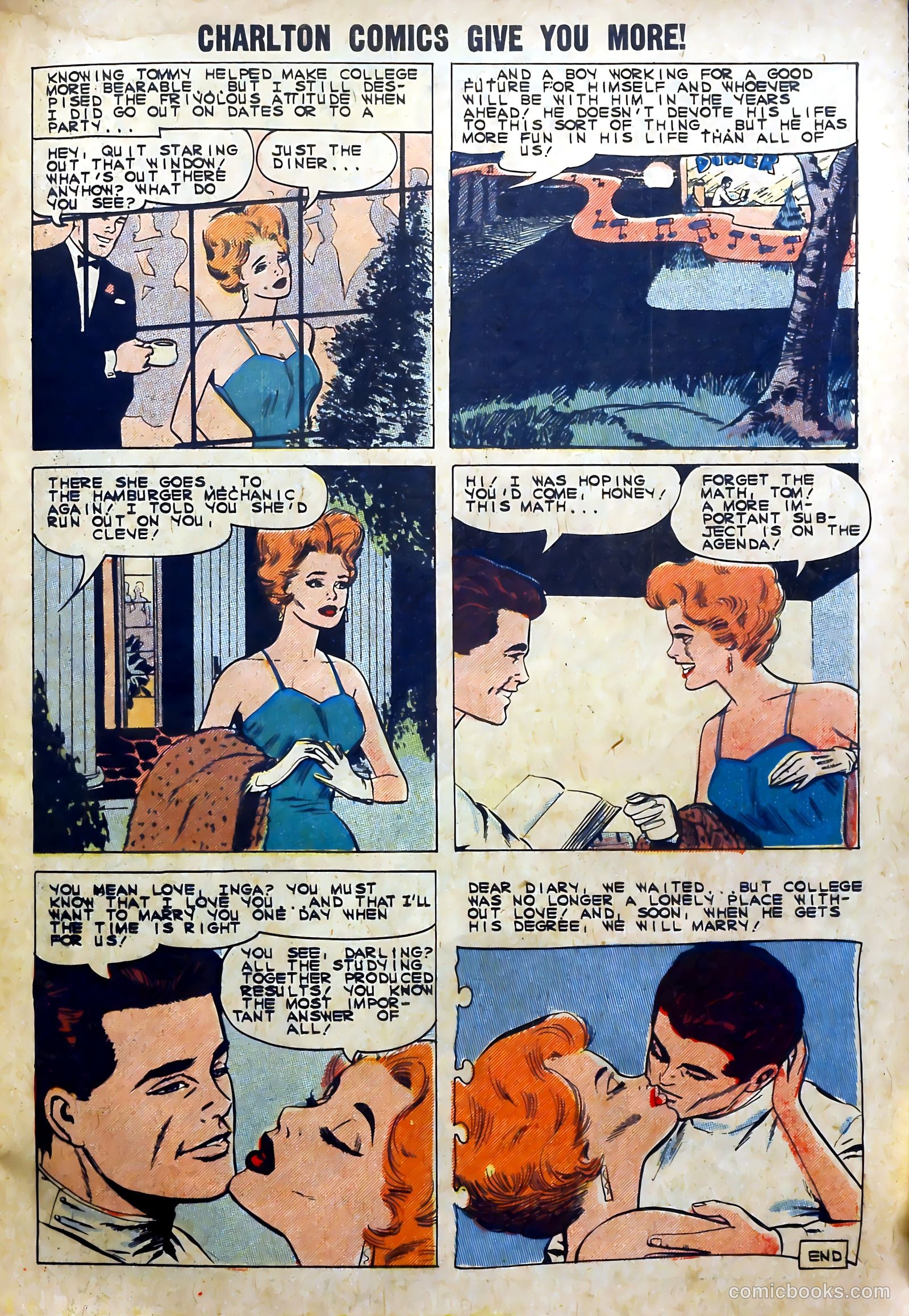 Sweetheart Diary #58 (1961) — page 27 of 36
