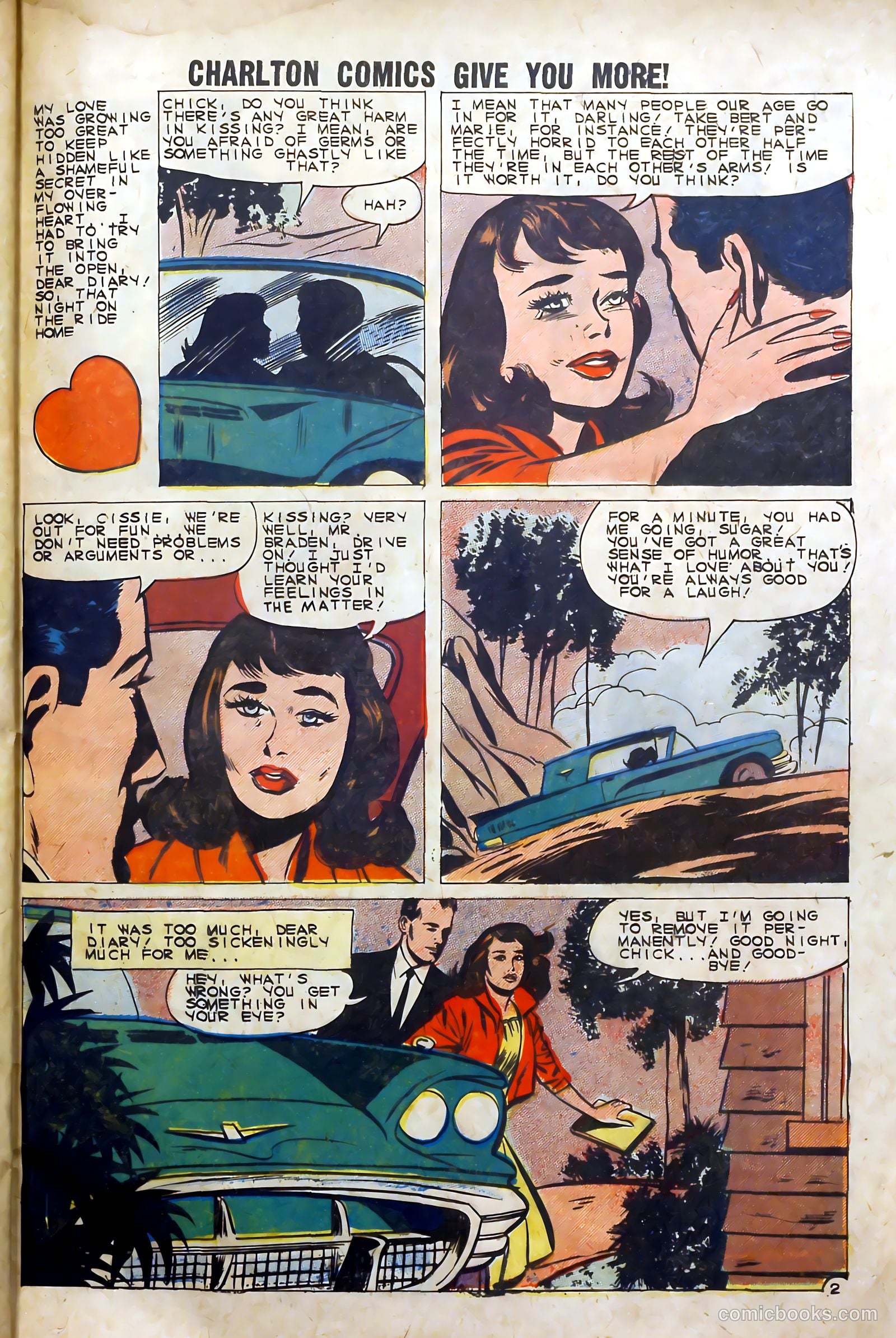 Sweetheart Diary #58 (1961) — page 29 of 36