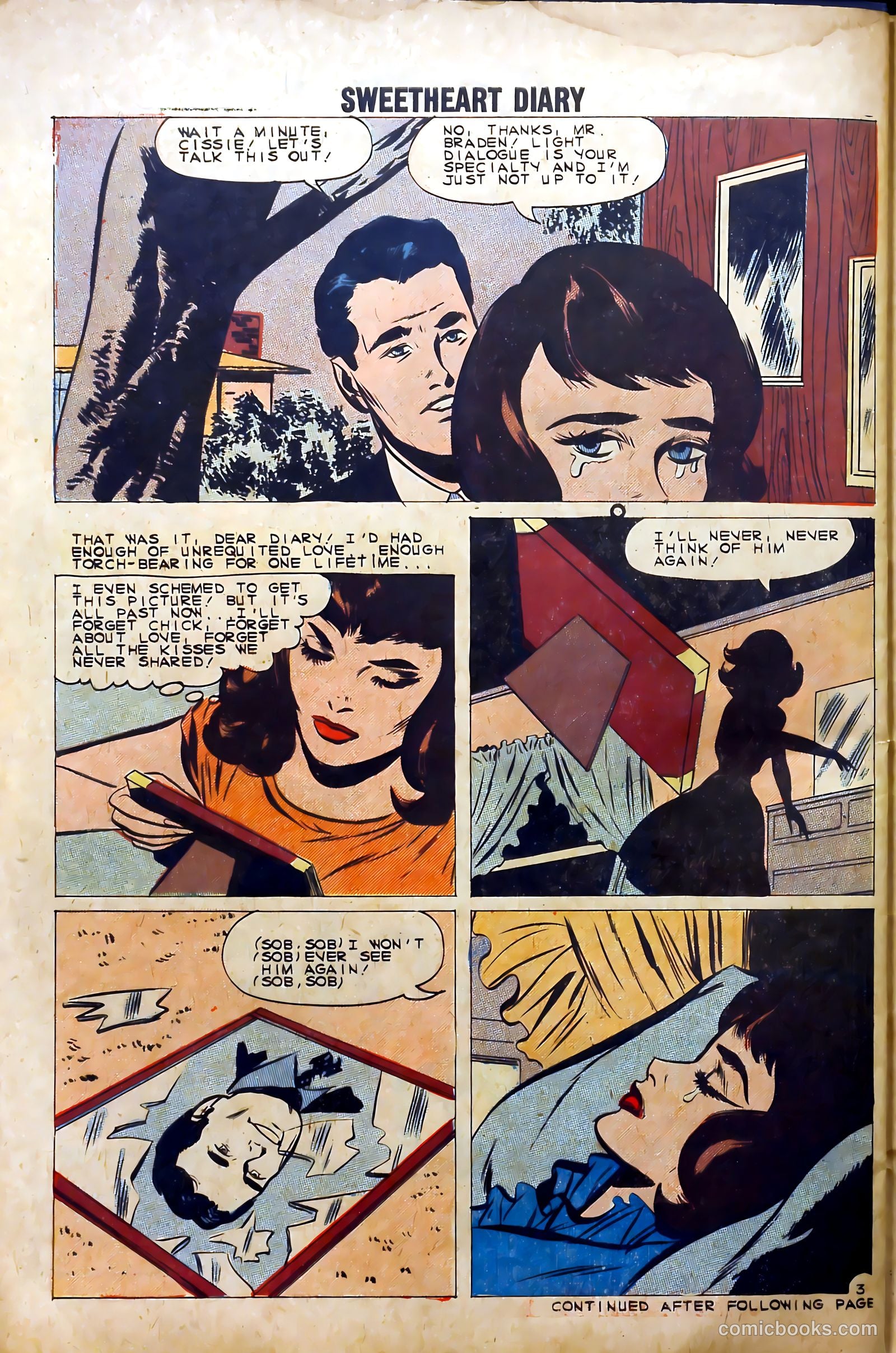 Sweetheart Diary #58 (1961) — page 30 of 36